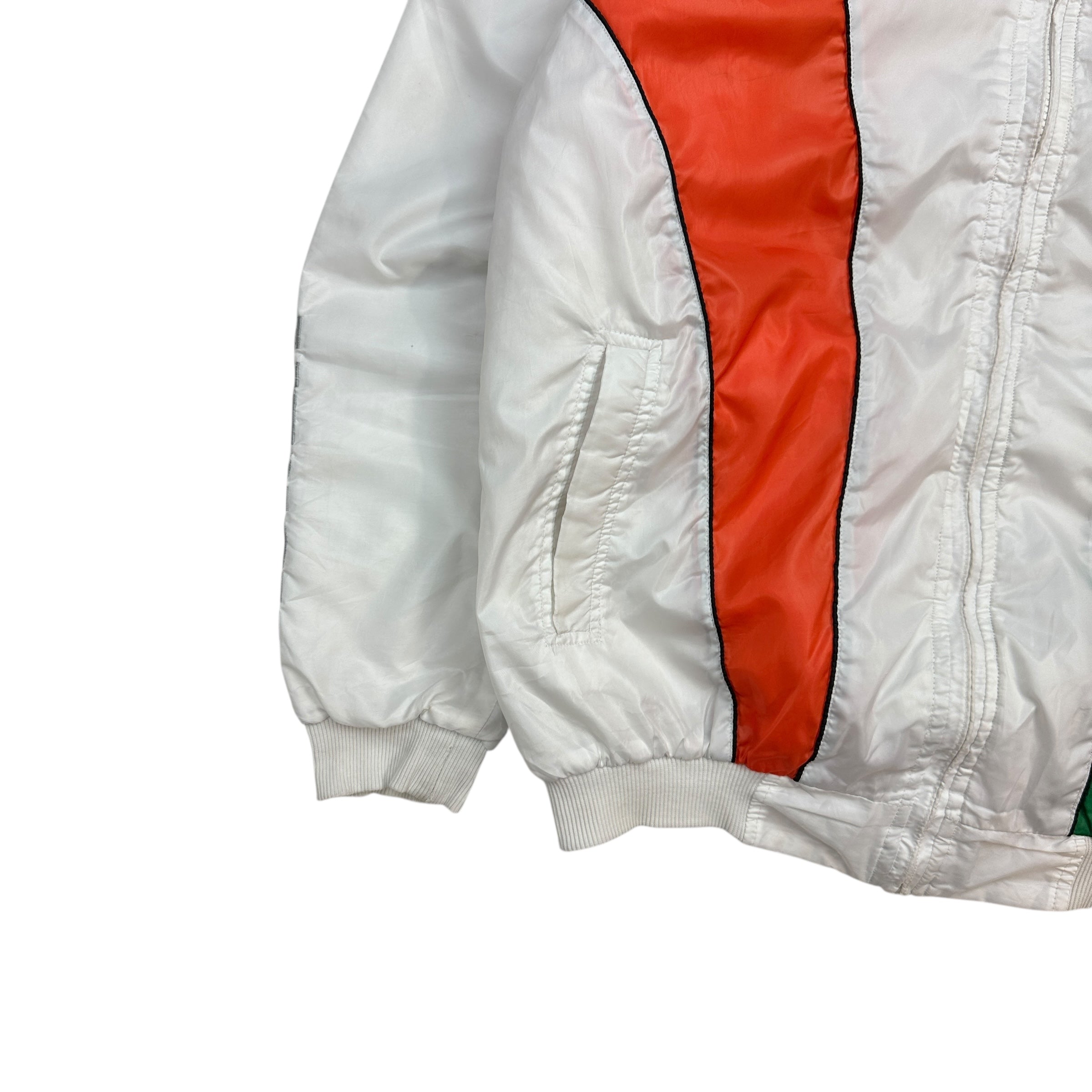 Vintage Honda Racing Insulated Windbreaker White