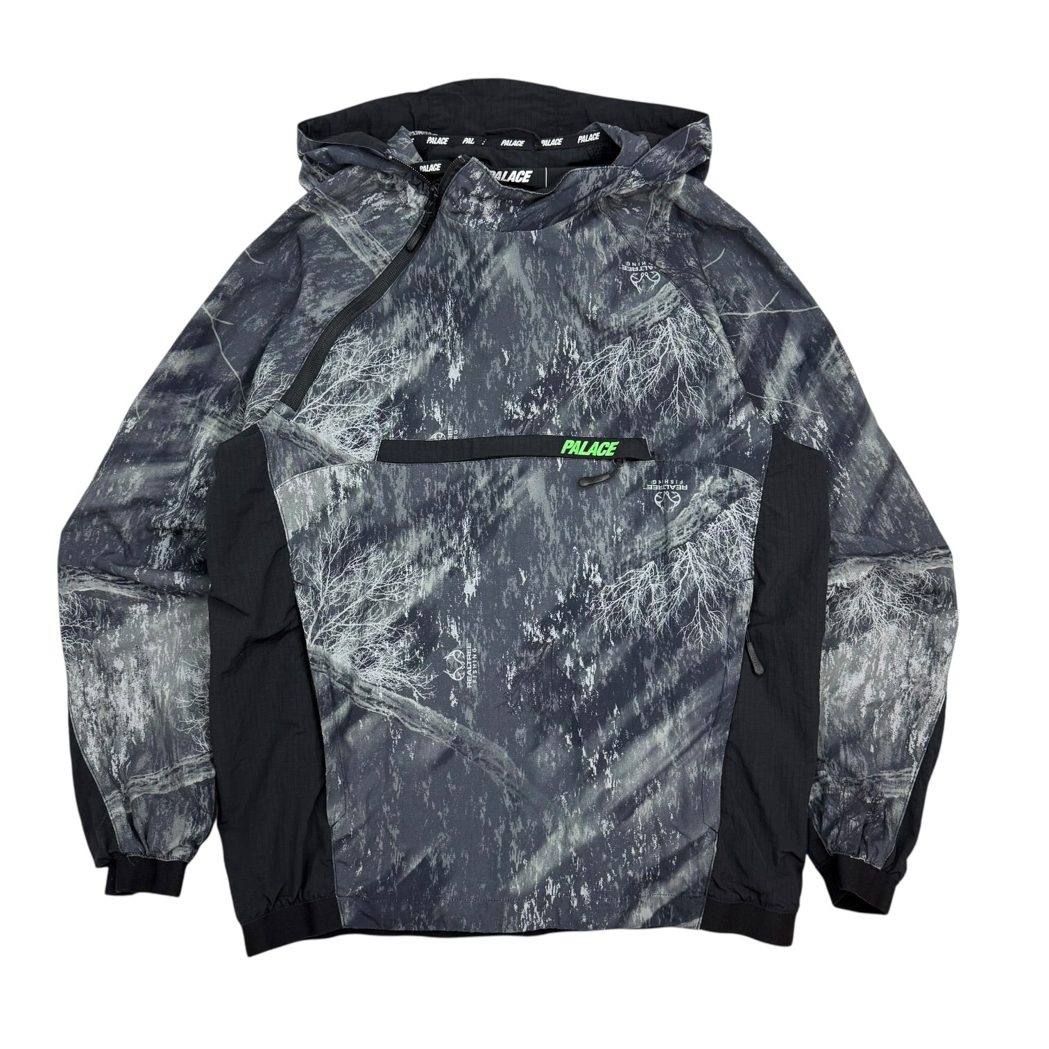 Palace Asymetric Tree Shell Jacket RealTree