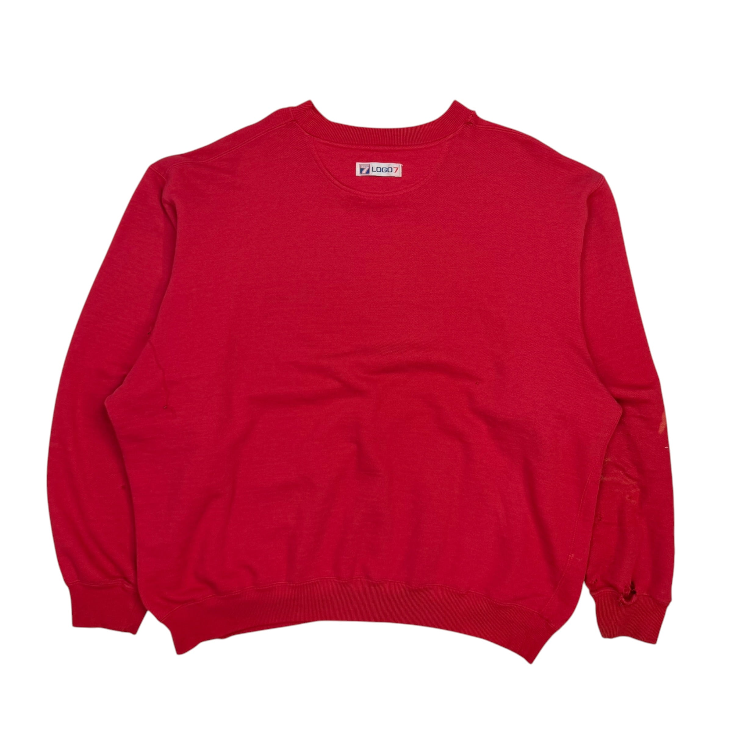 Vintage Ohio State Buckeyes Crewneck Red