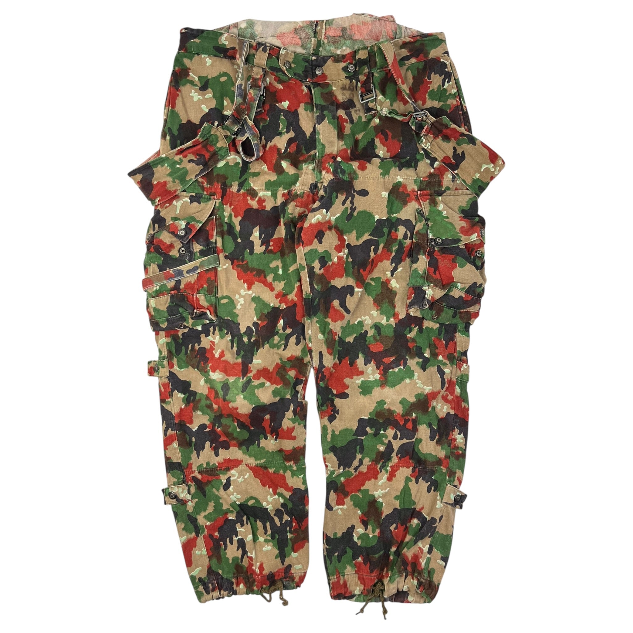Vintage Swiss Army Alpenflage M70 Combat Cargo Pants