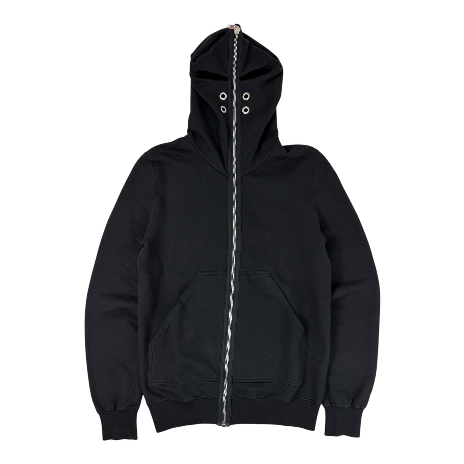 Rick Owens DRKSHDW Gimp Zip-Up Hoodie Black