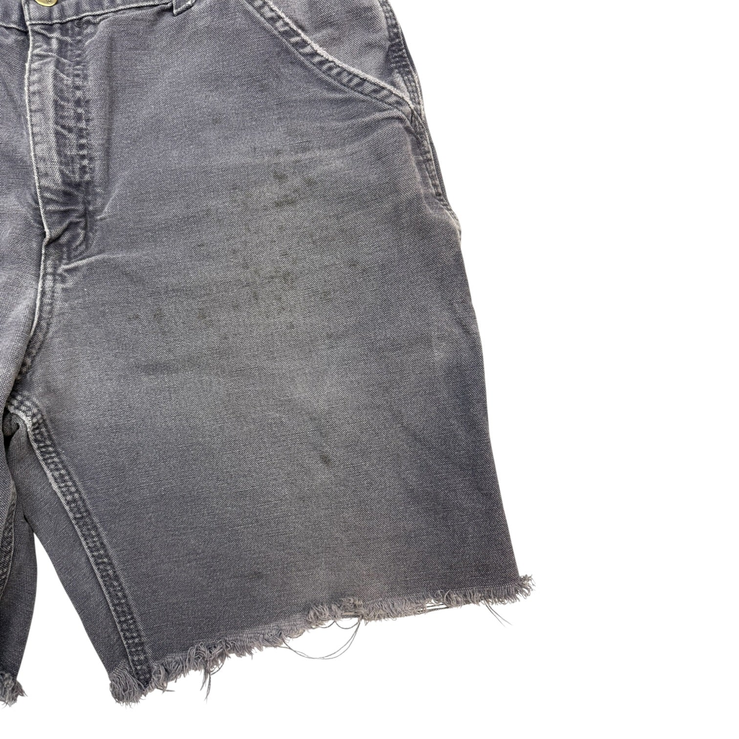 Vintage Carhartt Carpenter Shorts Washed Blue