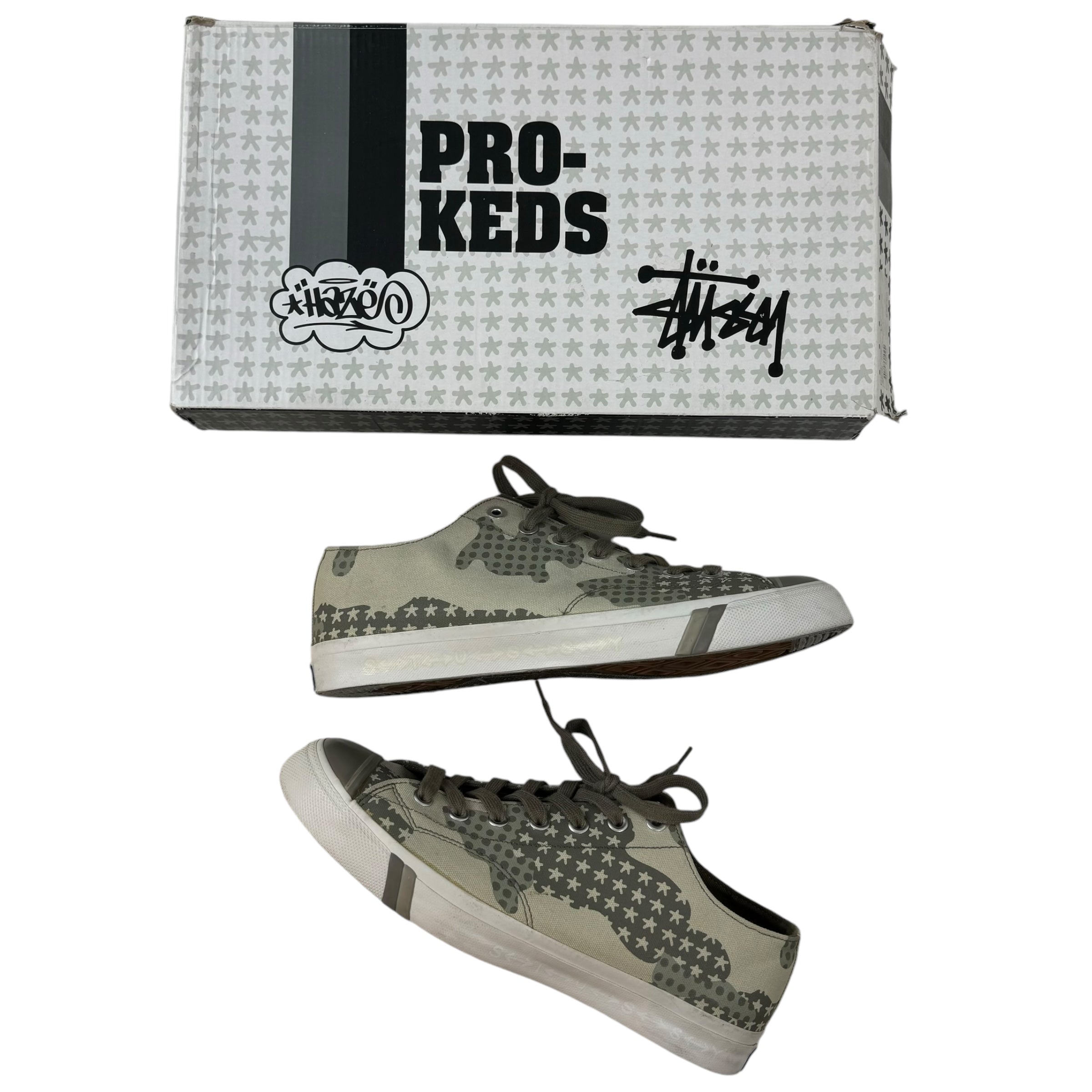 Stussy x Pro Keds Haze Royal Low (2010) (Used)