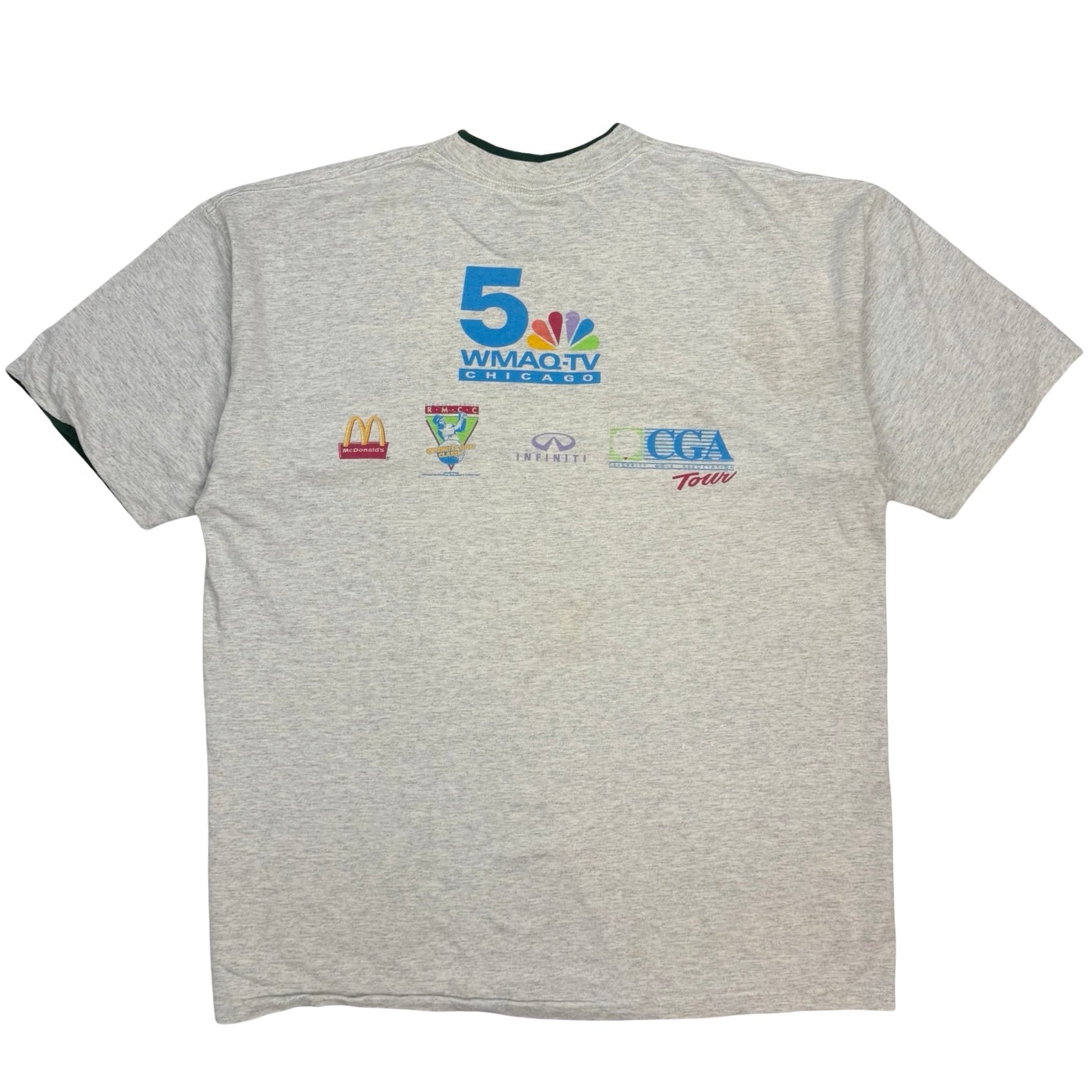 Vintage Walk With The Stars WMAQ-TV Tee Grey