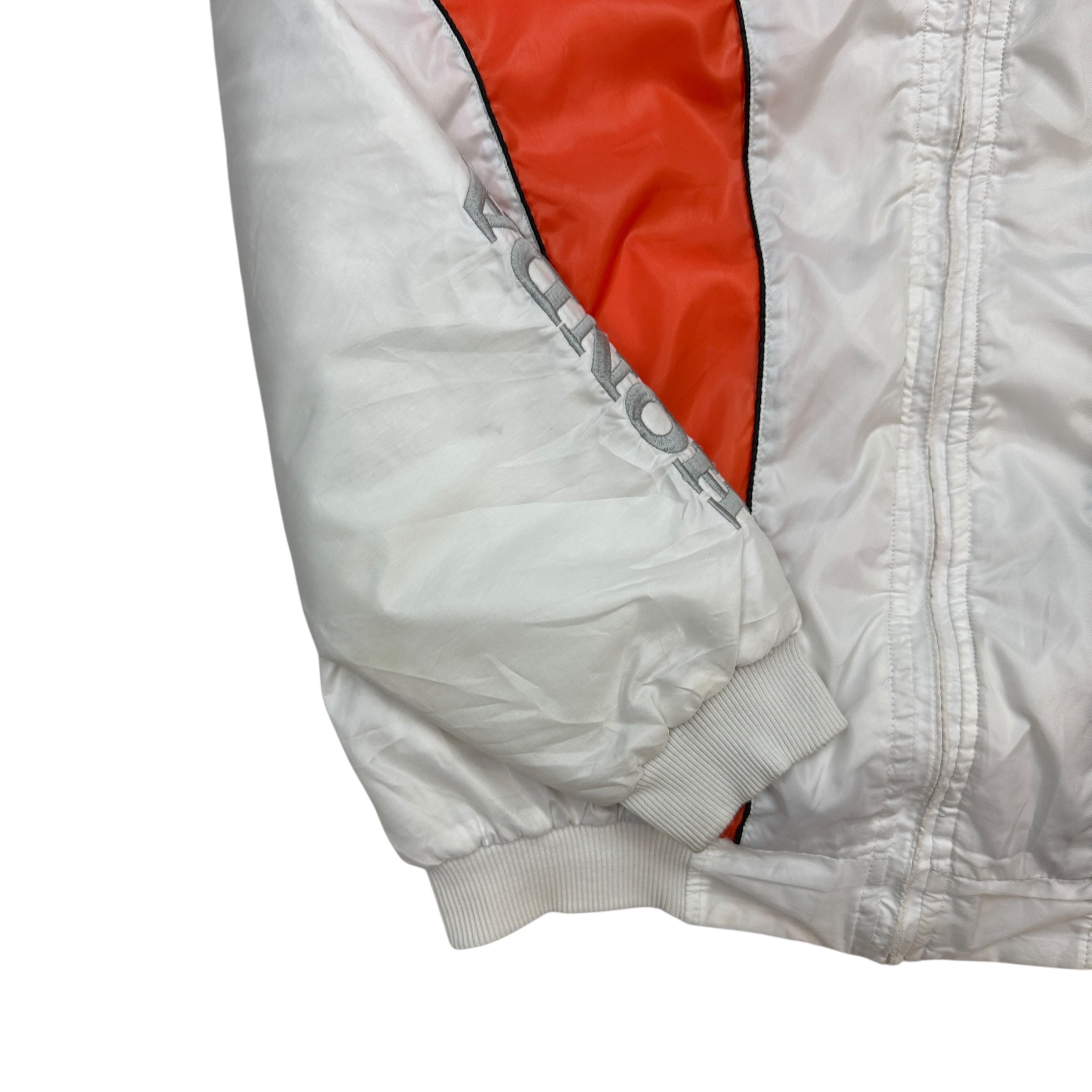 Vintage Honda Racing Insulated Windbreaker White