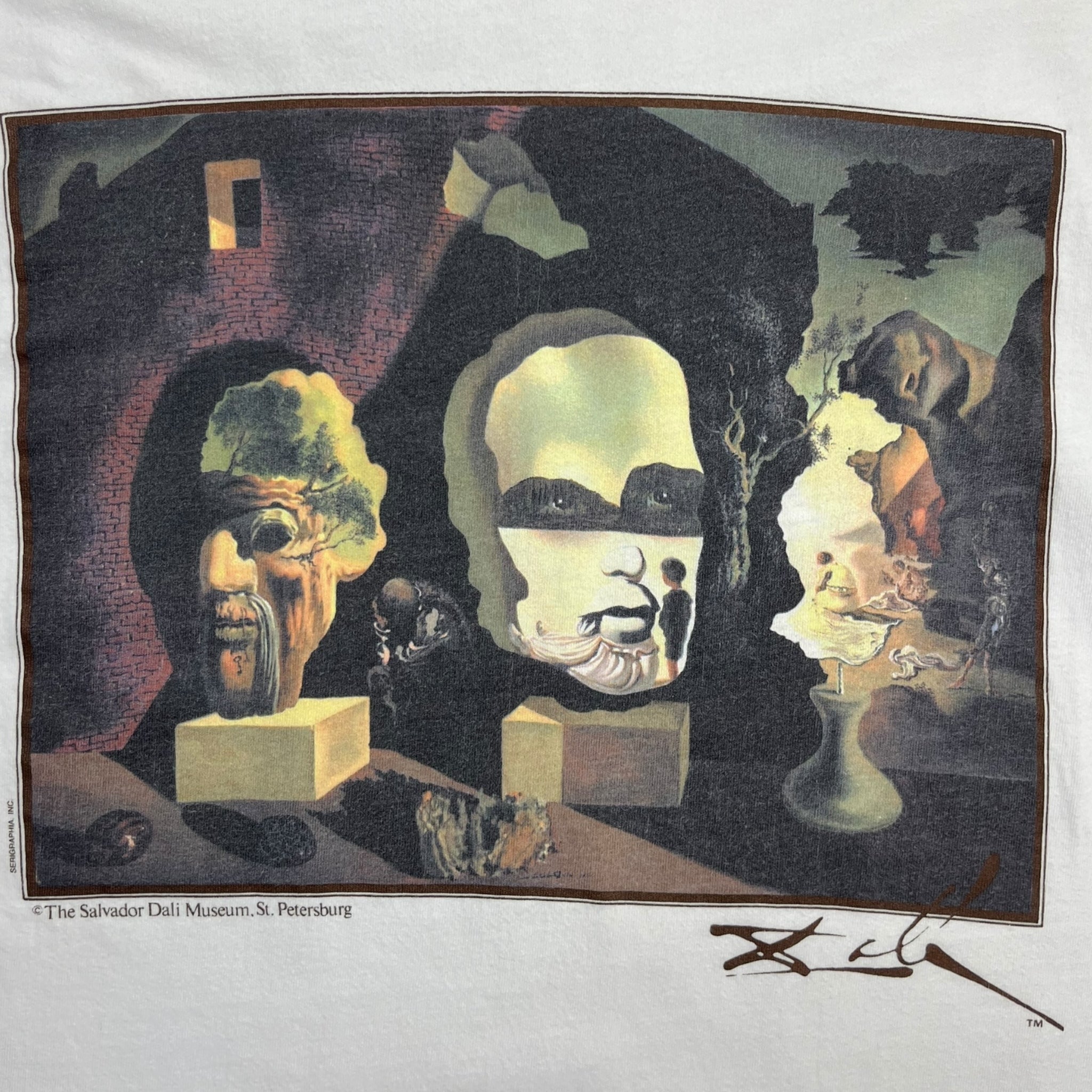 Vintage Salvador Dali “Old Age, Adolescence, Infancy” T-Shirt