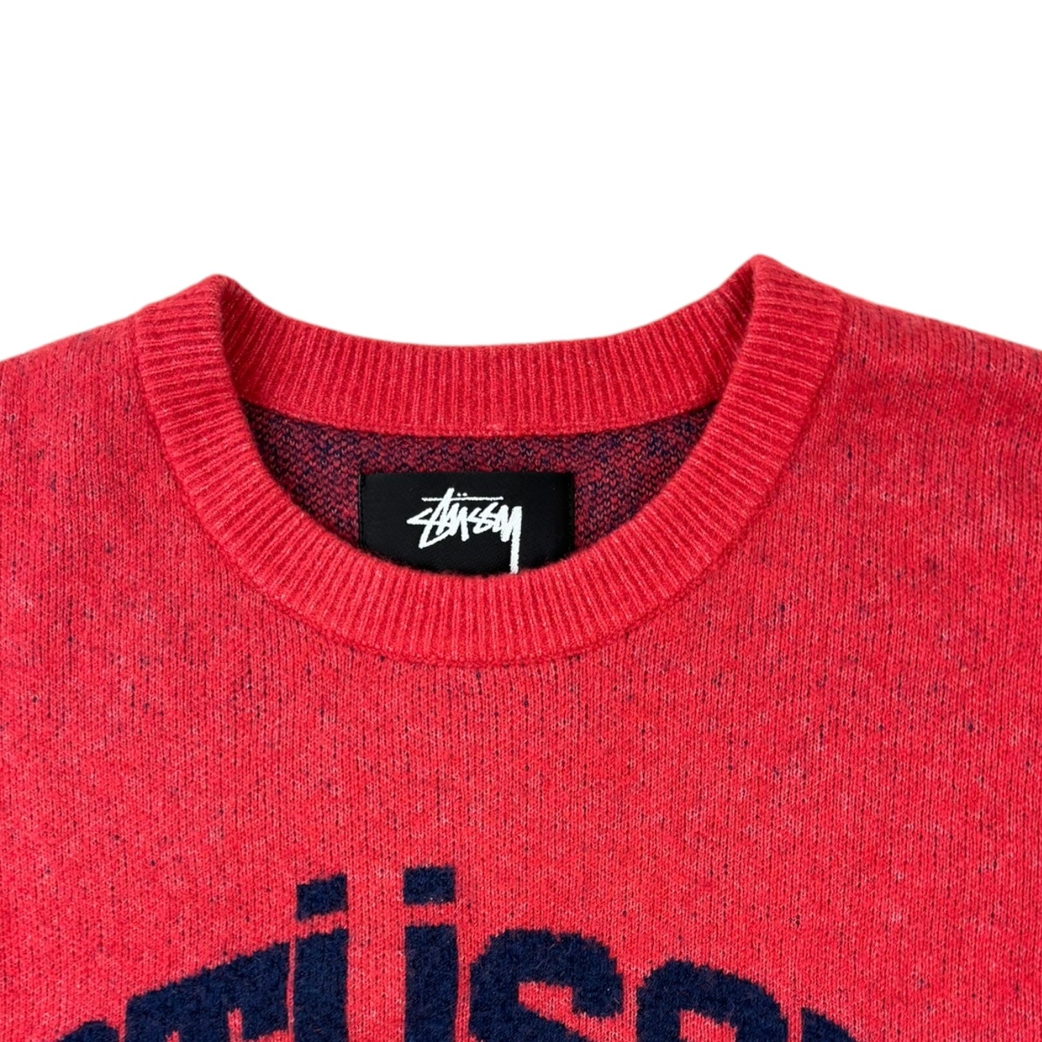 Stussy Sport Knit Sweater Red