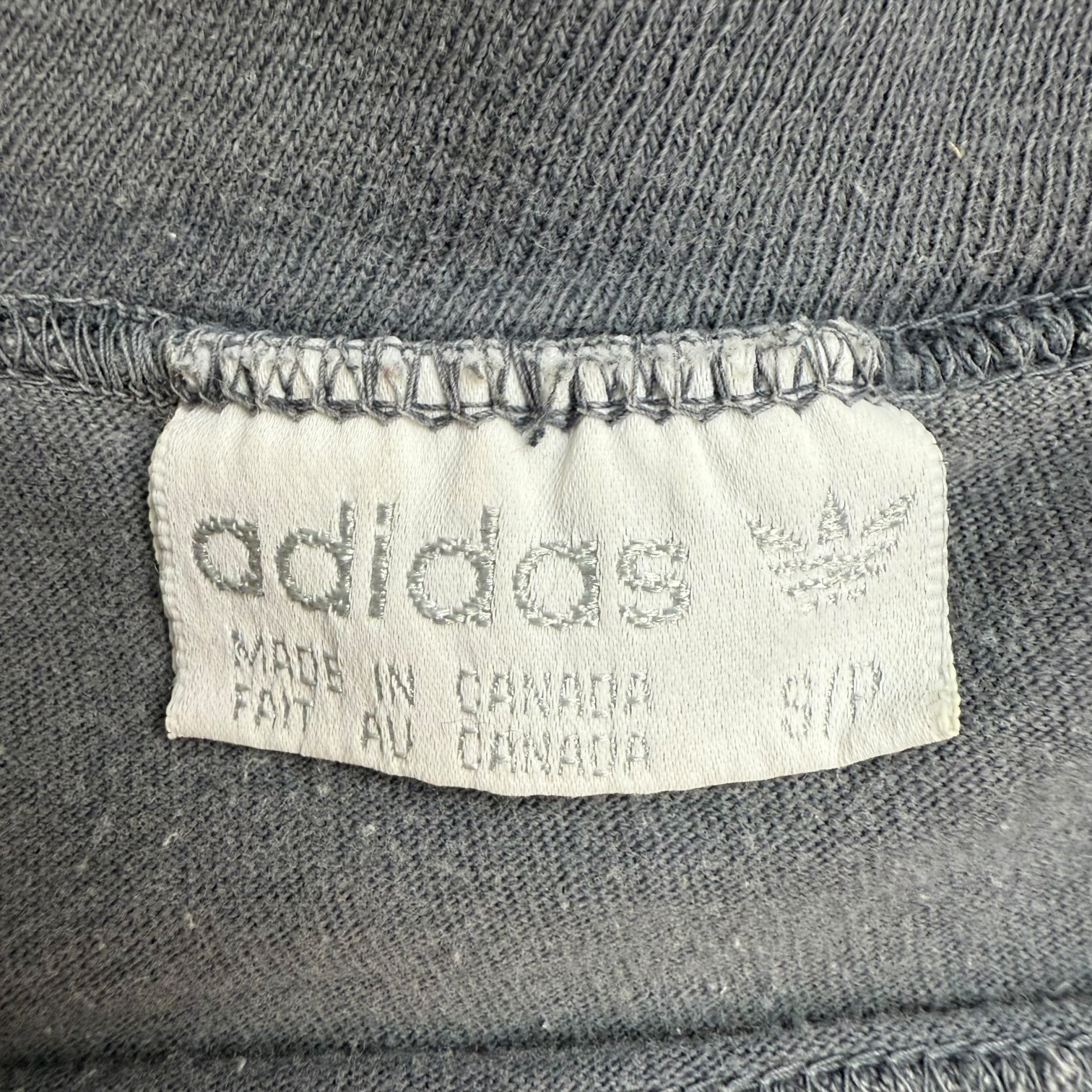 1976 Adidas Montreal Olympics Tee Grey