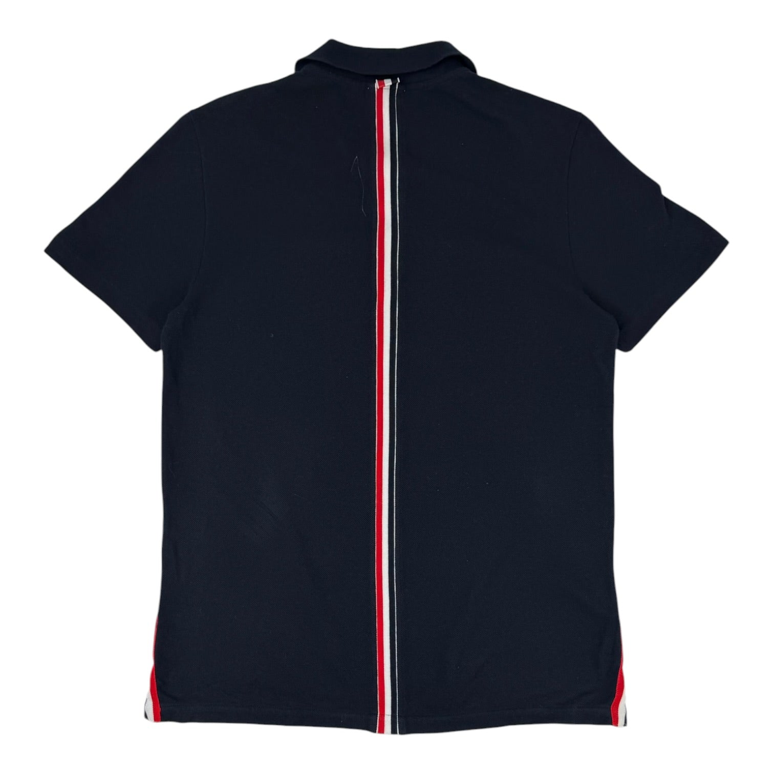 Thom Browne Piqué Polo Navy