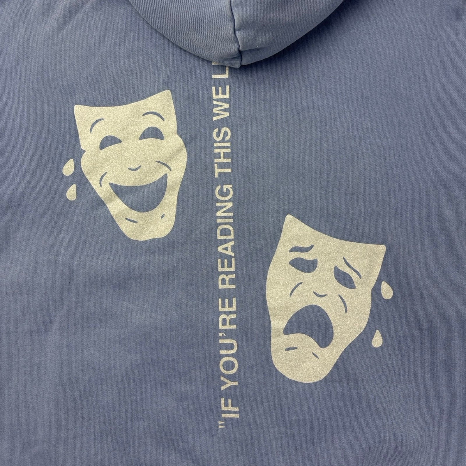 Drake Related X Air Drake Quotes Hoodie Pale Blue