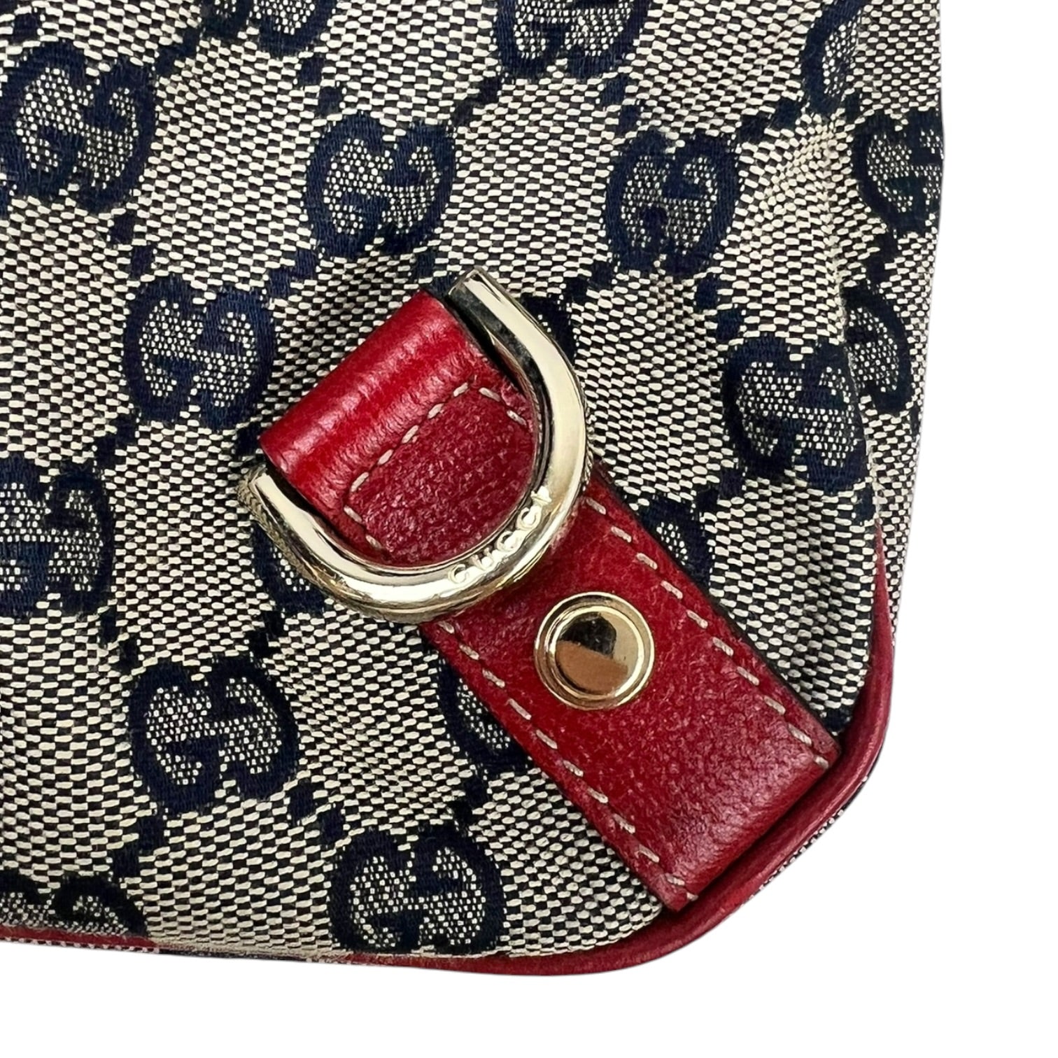 Gucci Small GG-Canvas Abbey Hobo Bag