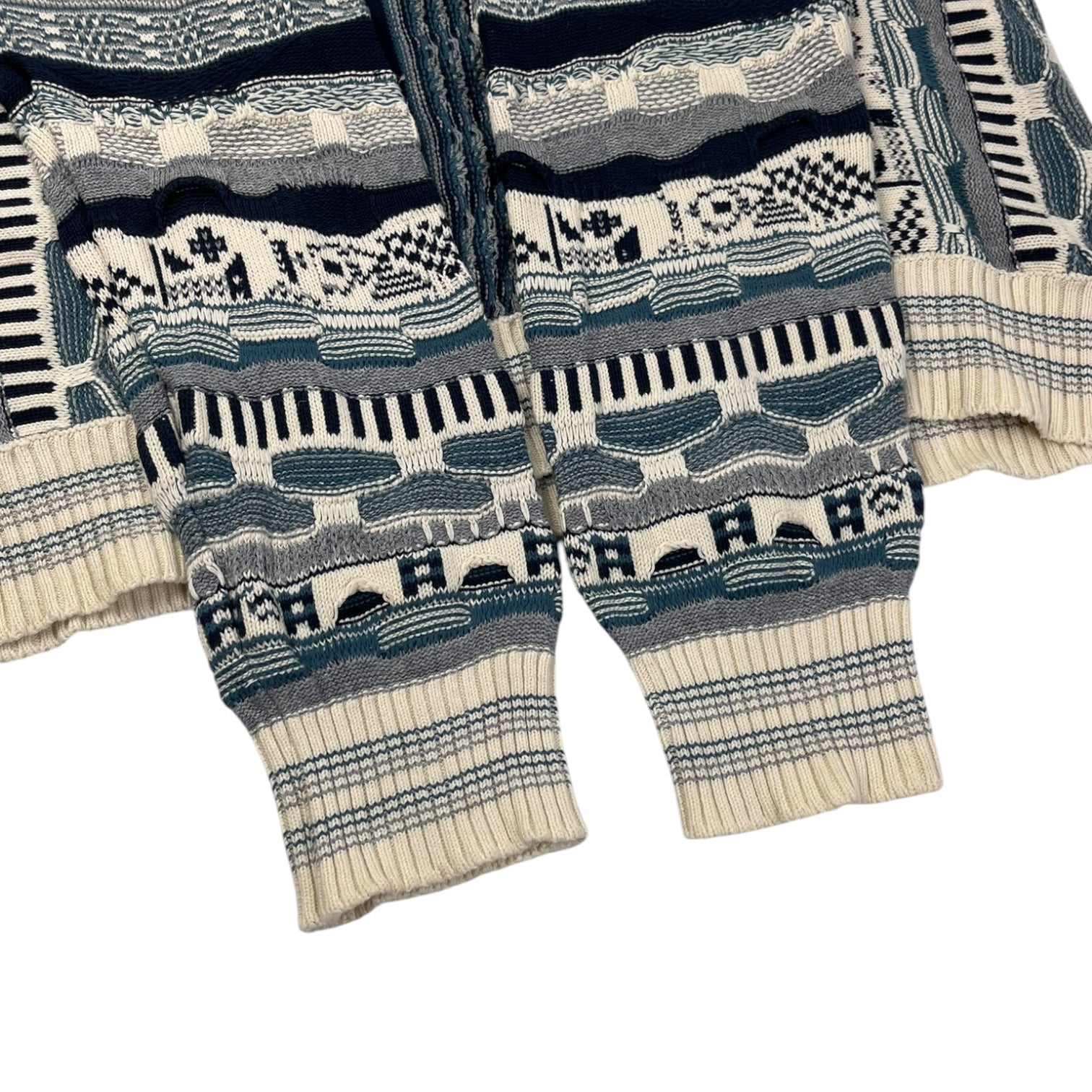 Cotton On Garments 3D Knit Cremé/Navy