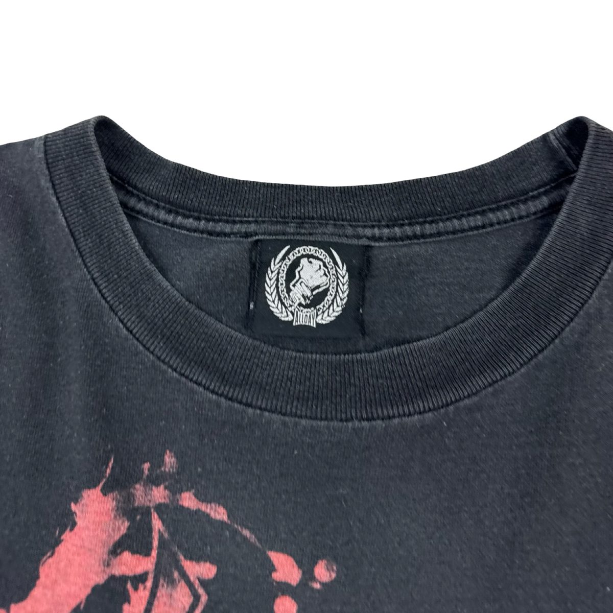 Vintage Tapout Kimbo Slice T-Shirt Faded Black
