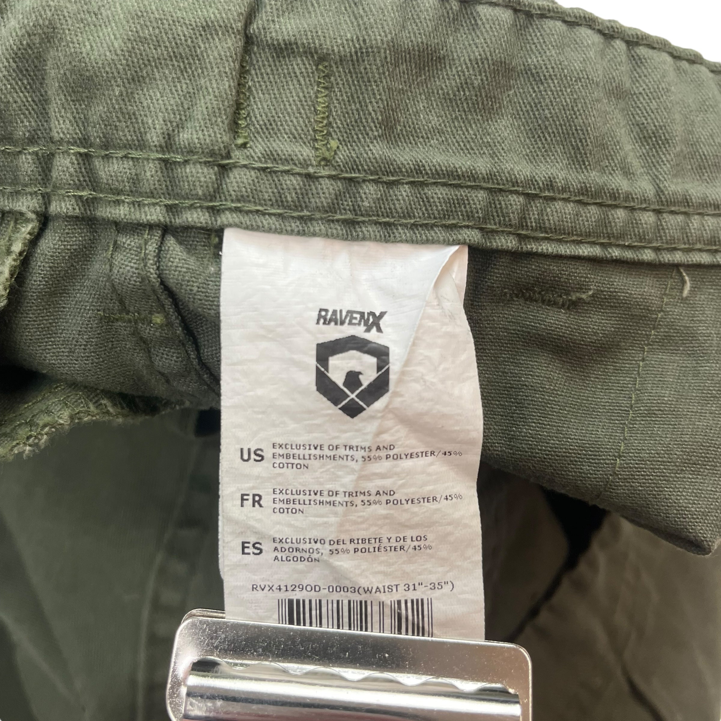 Vintage Cargo Pants Army Green