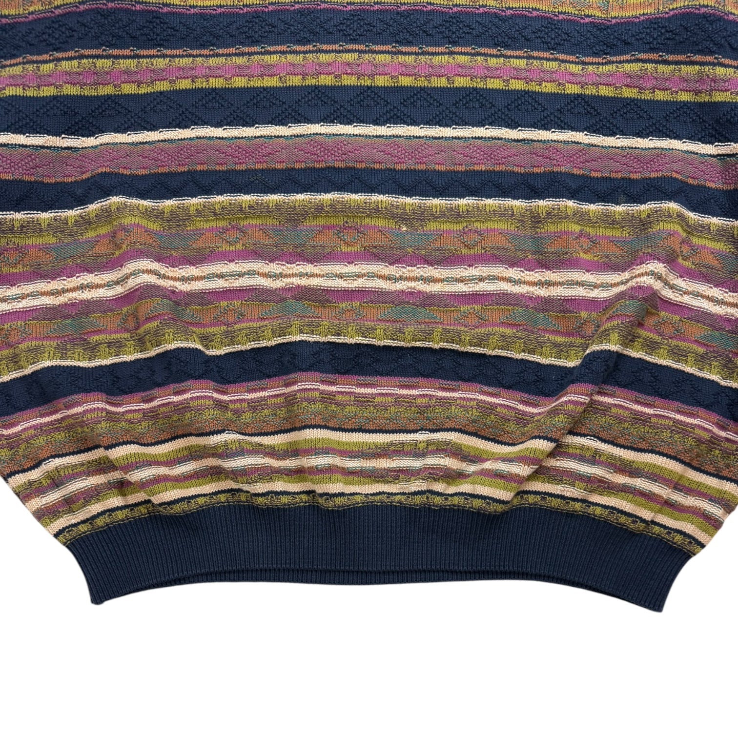 Vintage Tosani Knit Multicolour Stripe Sweater