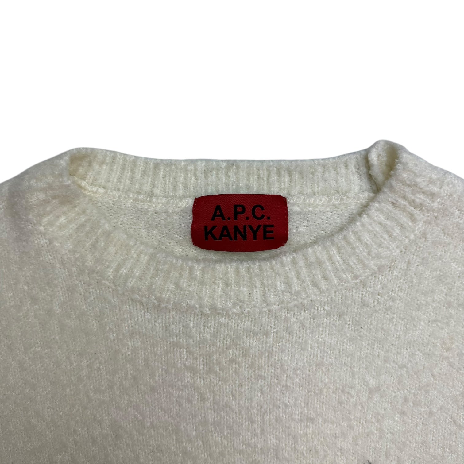 A.P.C x Kanye West Alpaca Airport Sweater Cream