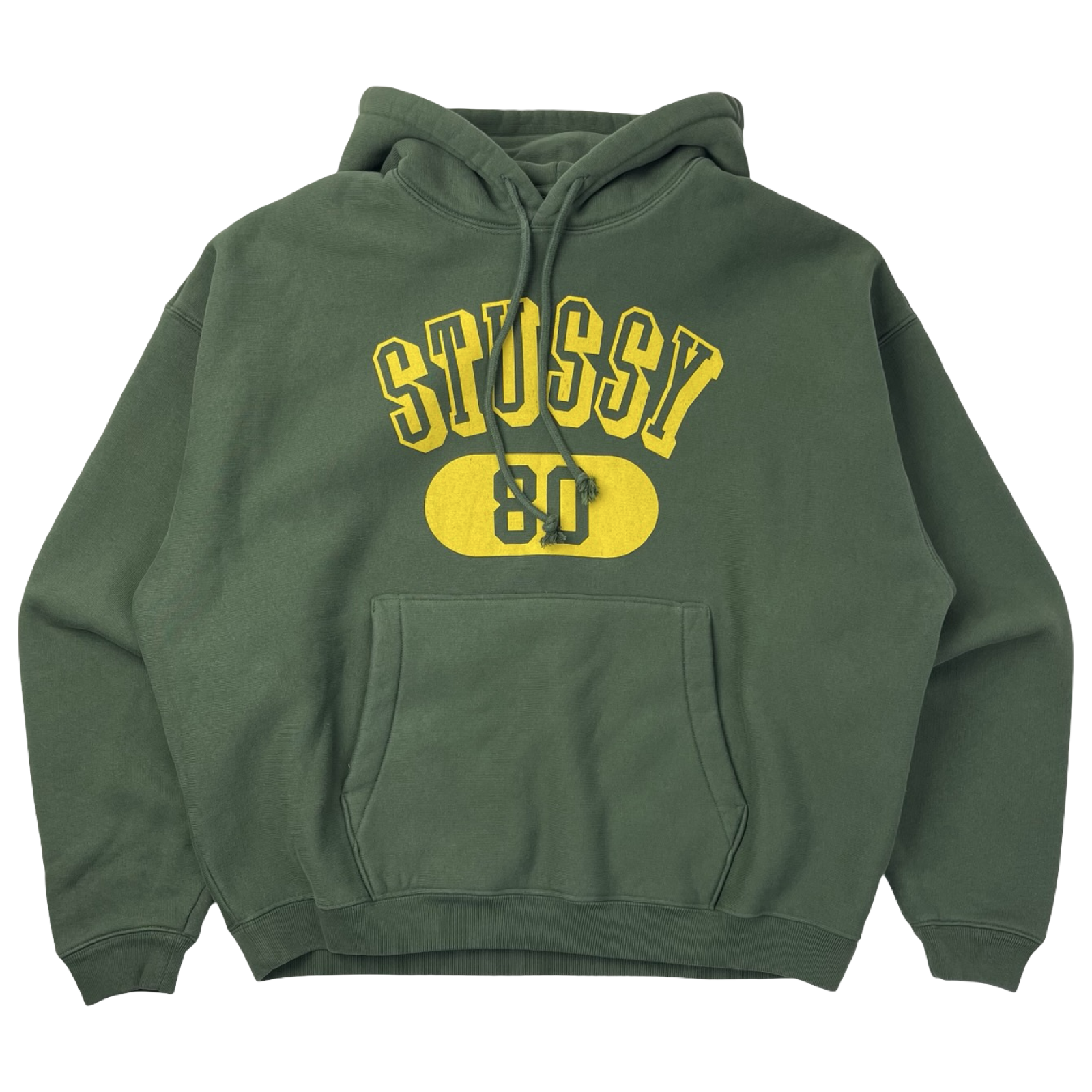 Stussy 80 Relaxed Hoodie Pine