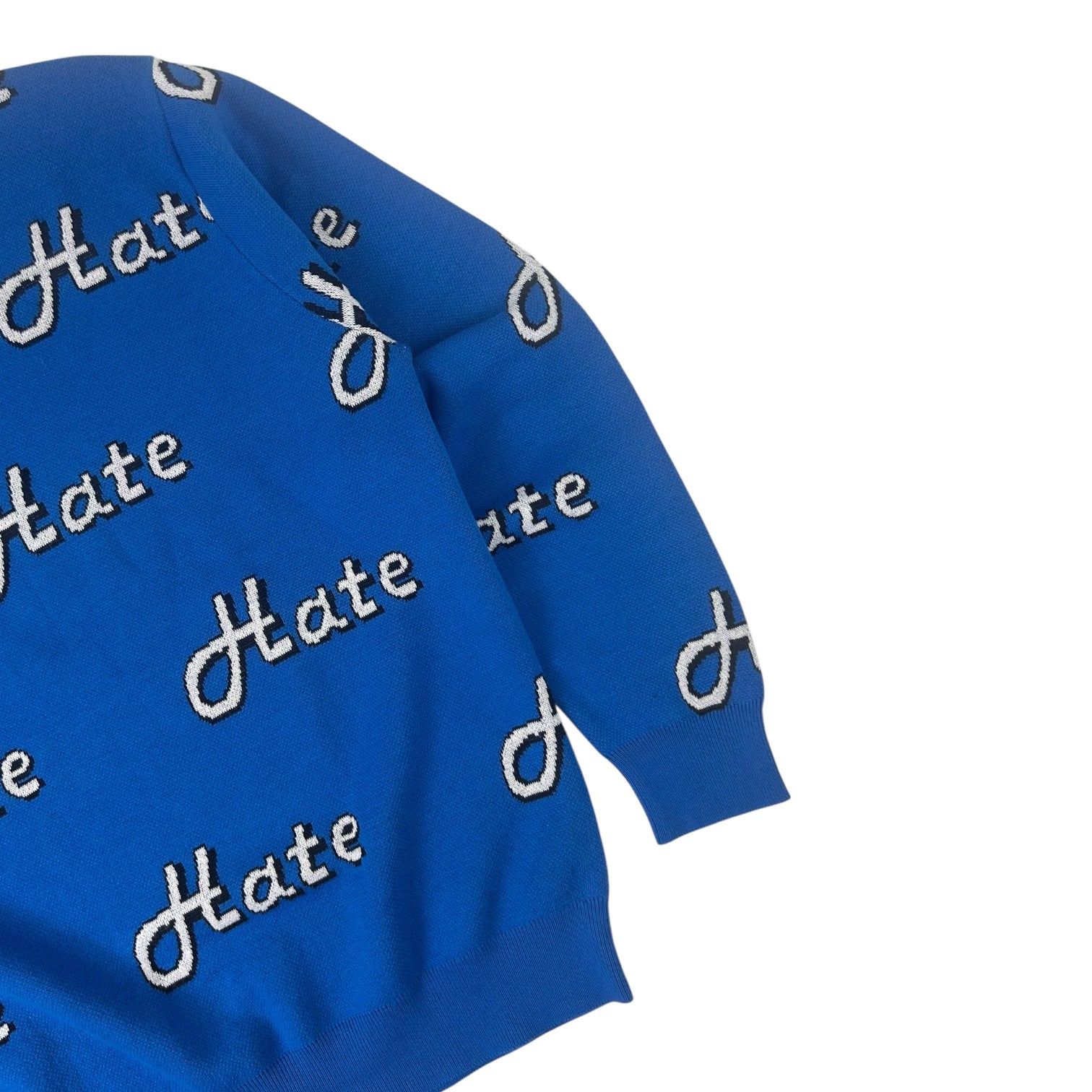 Supreme Hate Sweater Blue
