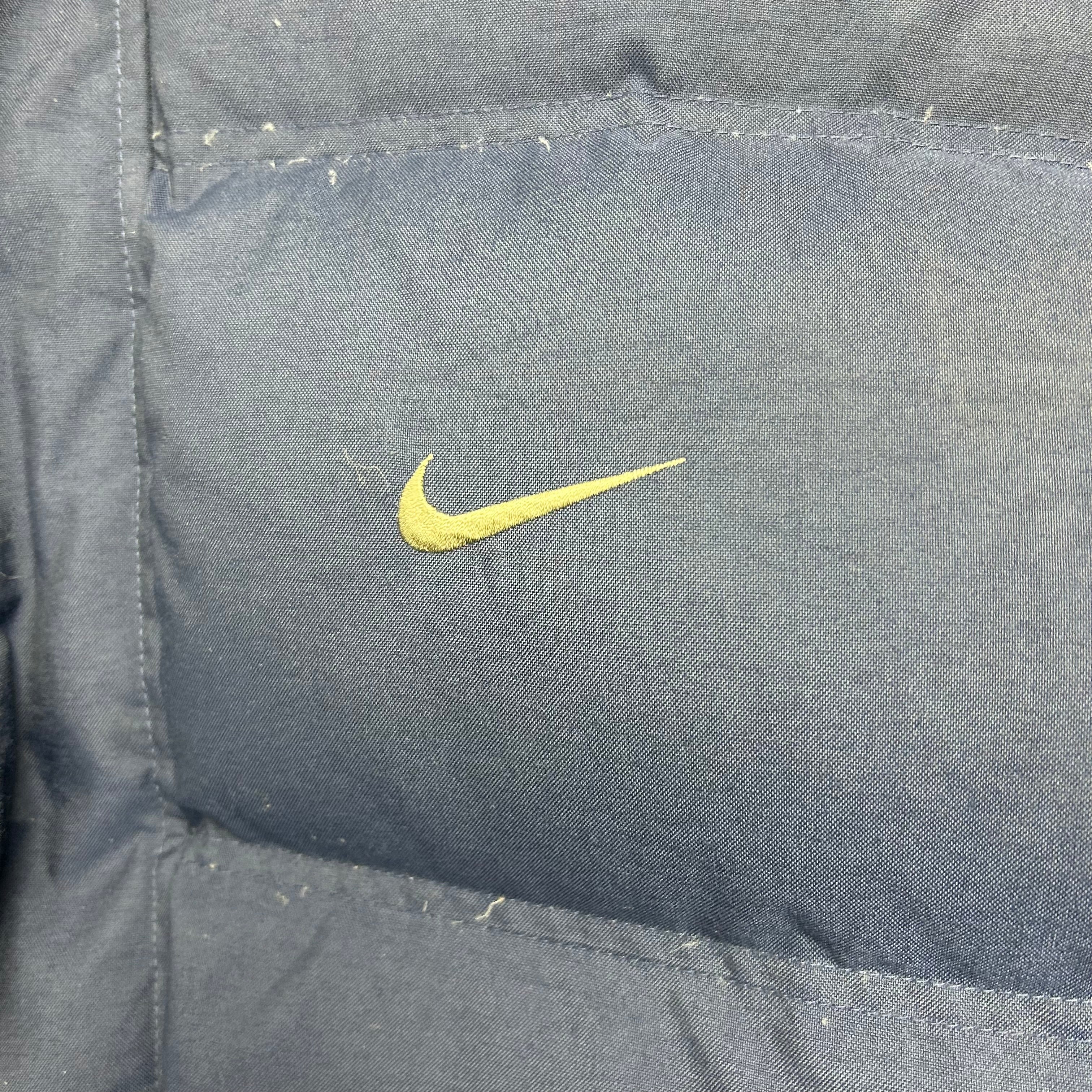 Vintage Nike Puffer Jacket Navy