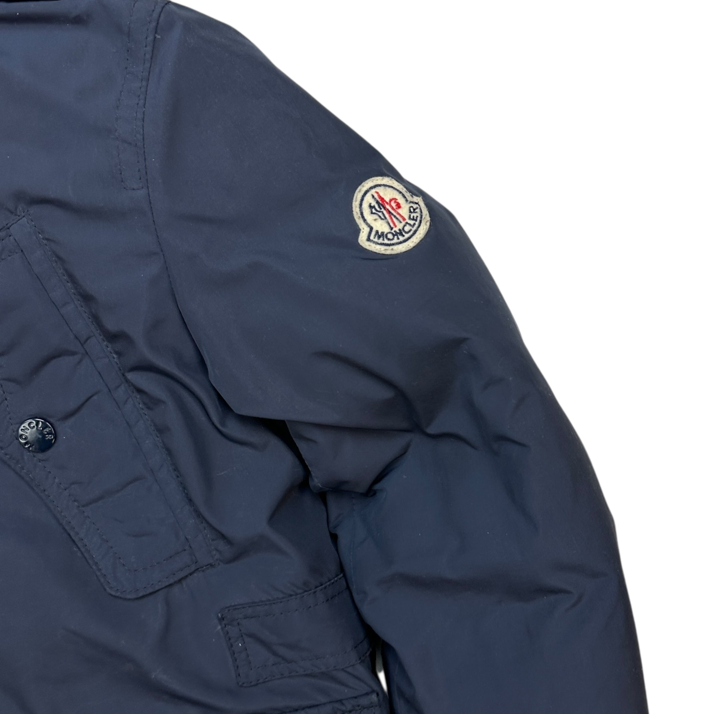 Moncler Jr. Kids Salagou Down Jacket Navy