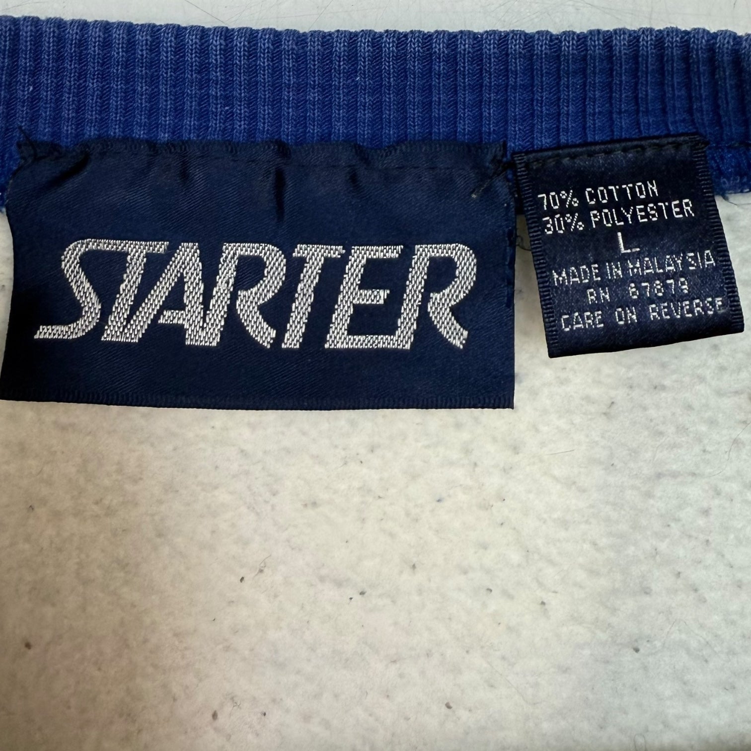 Vintage Starter 1980 Olympics USA Gold Medal Crewneck White/Blue/Red