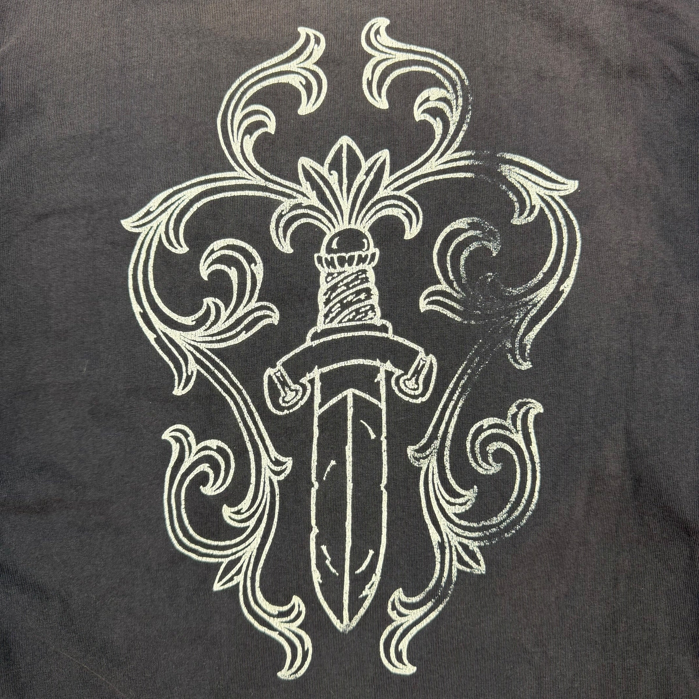 Vintage Chrome Hearts at Maxfield Los Angeles L/S Tee Black