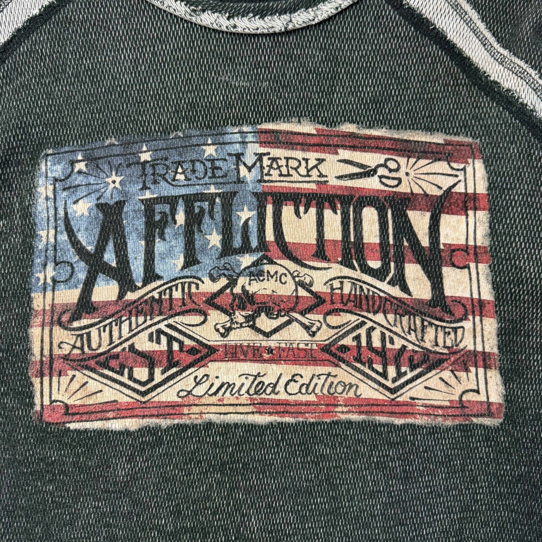 Y2K Affliction ‘Seek & Destroy’ Reversible Thermal Longsleeve