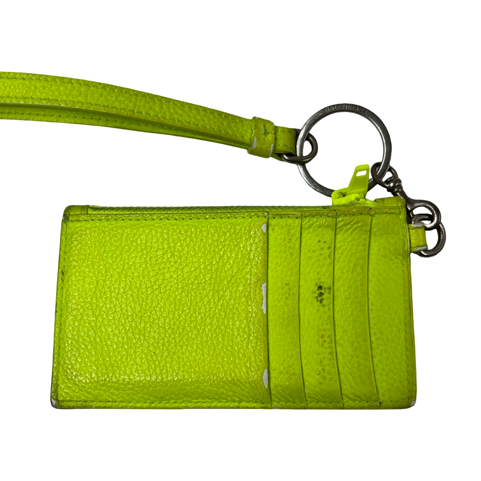 Balenciaga Car Long Coin & Card Holder With Lanyard