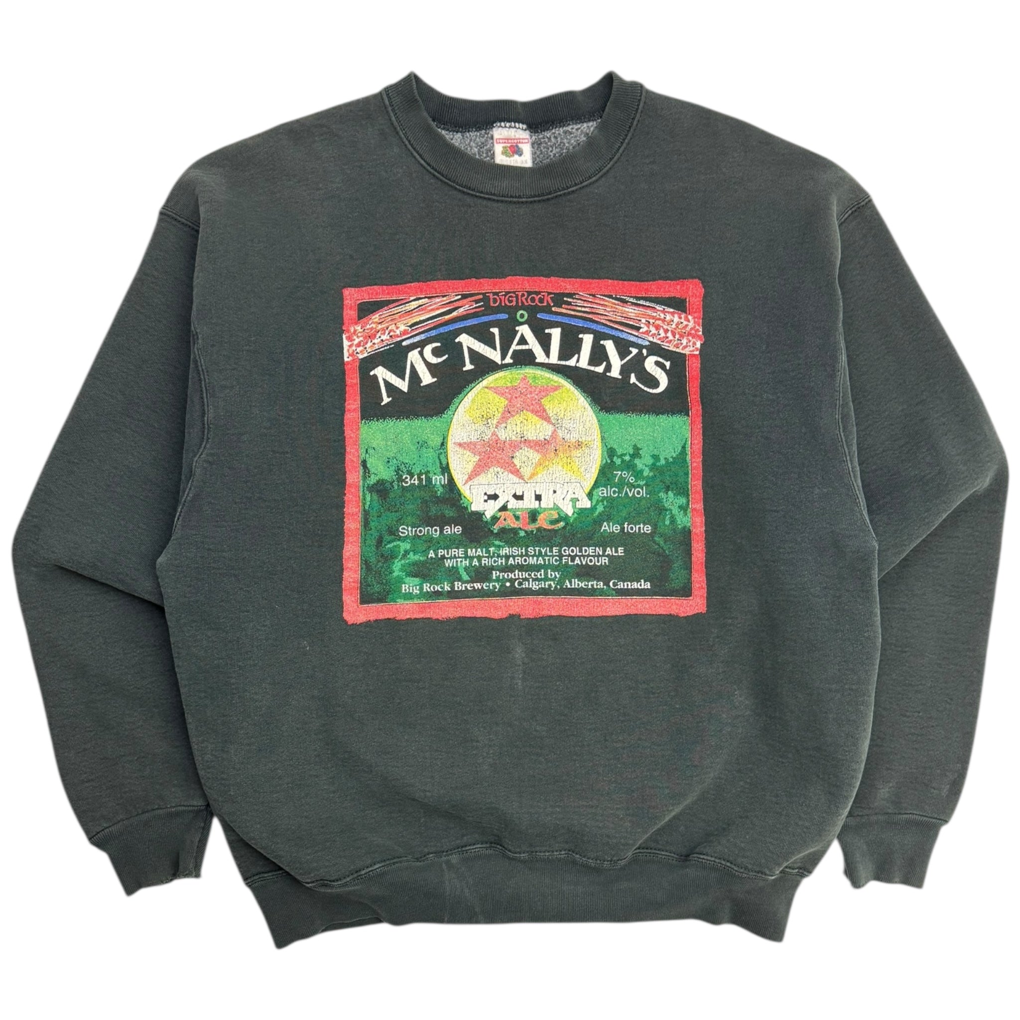 Vintage Heavyweight Big Rock Beer Promo Crewneck