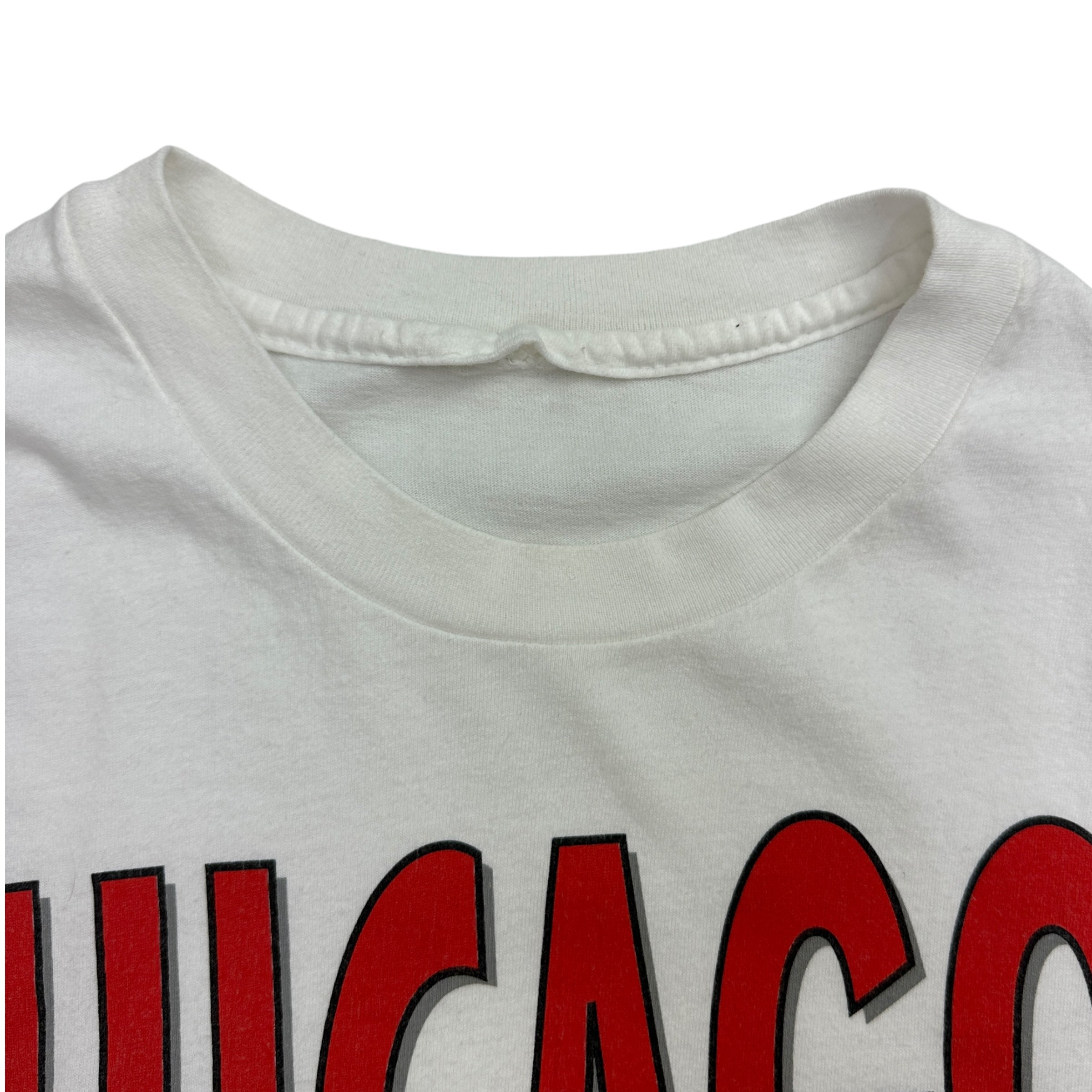 Vintage Chicago Bulls Logo Tee White