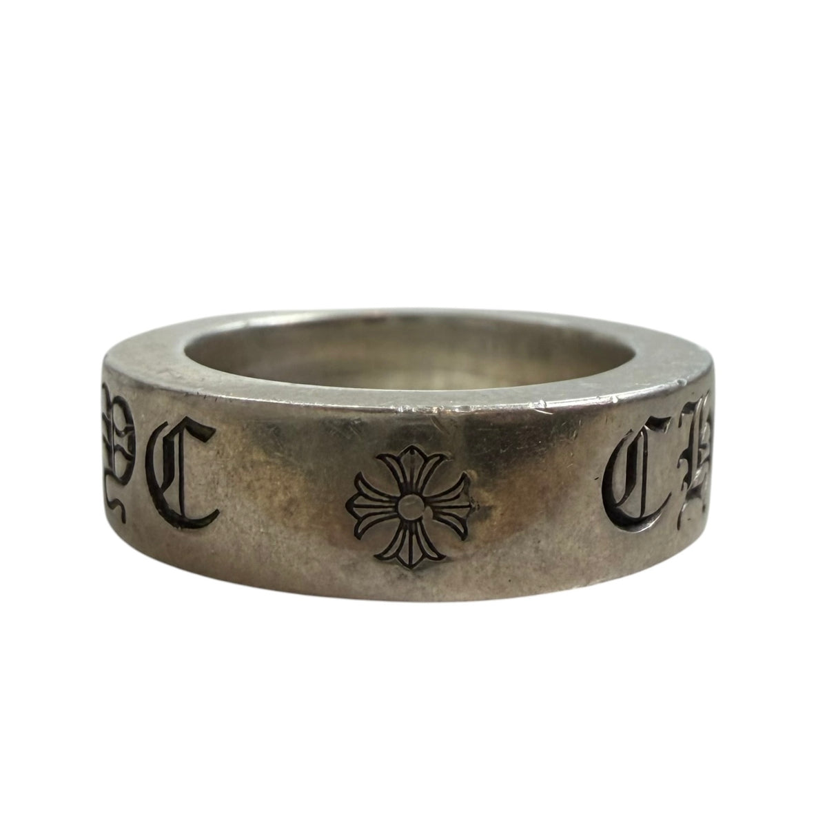 Chrome Hearts CH NYC Spacer Ring 925 Silver