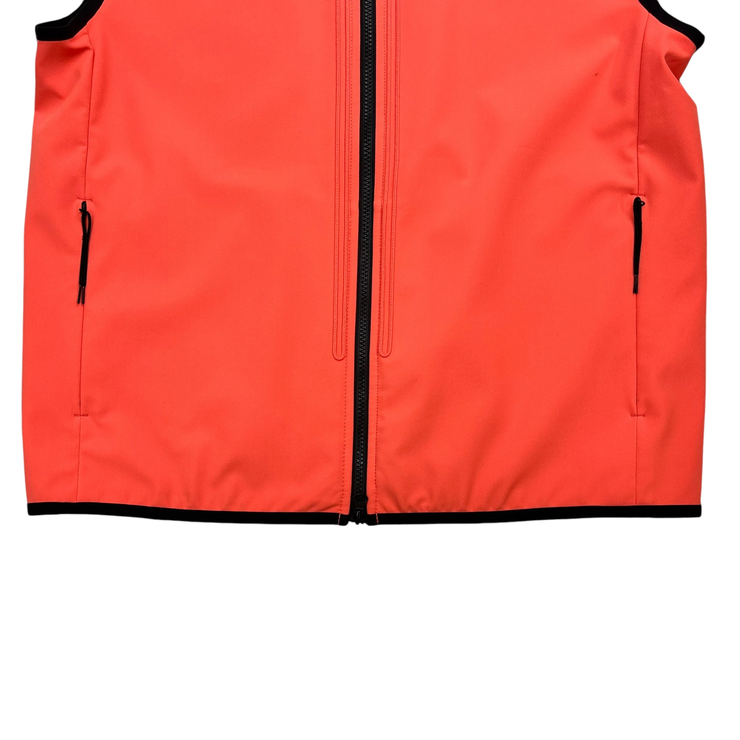 Stone Island Hooded Vest Orange