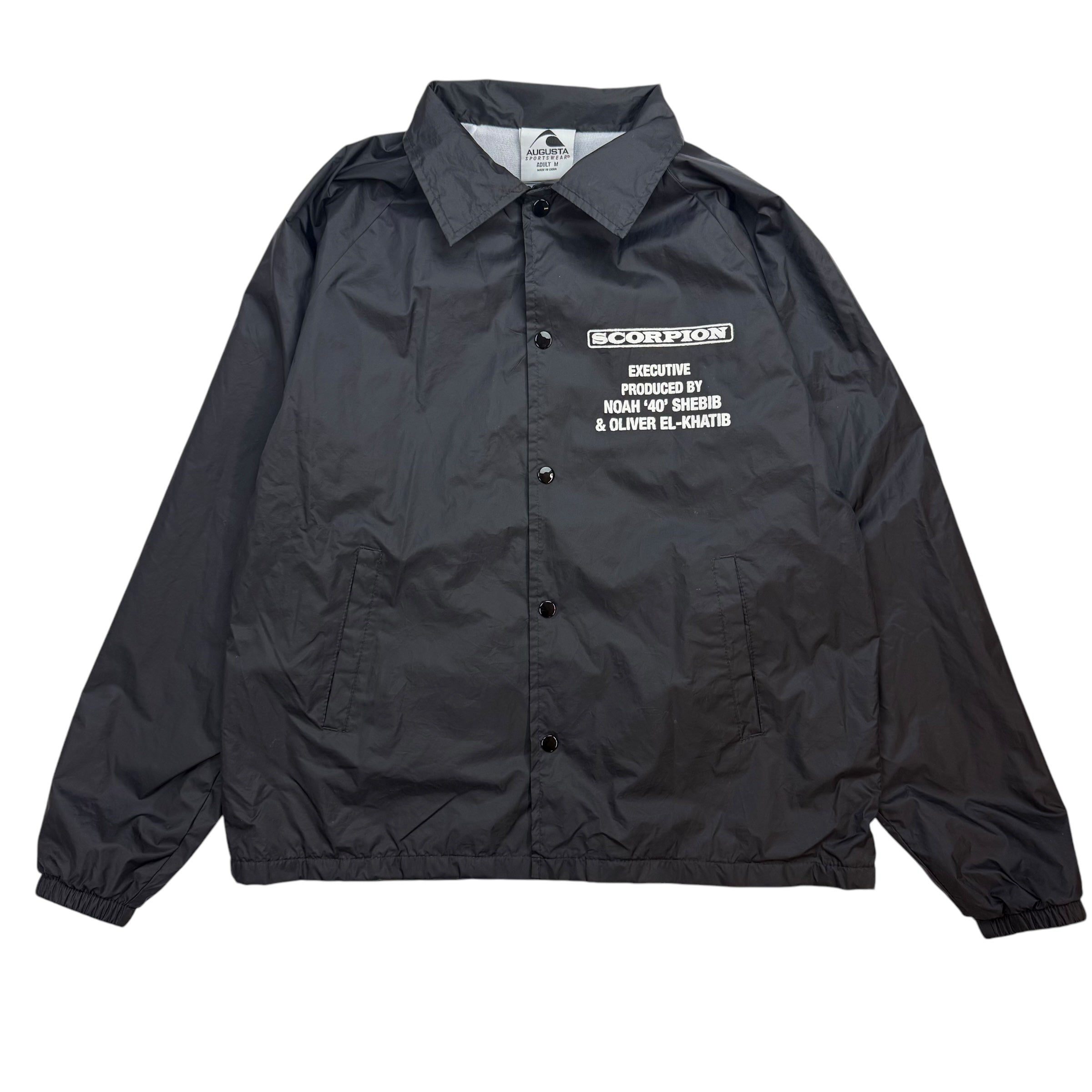 Drake Scorpion Tour 2018 Windbreaker Black