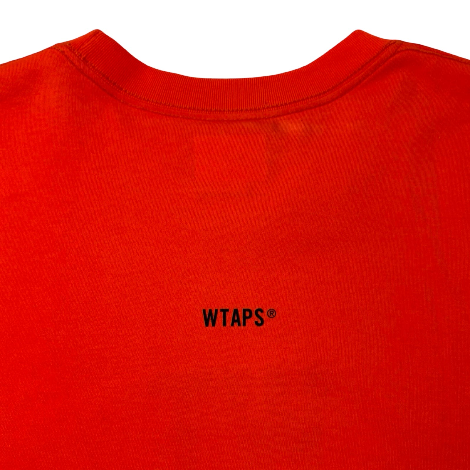 WTAPS WTVUA 76 Tee Bright Orange