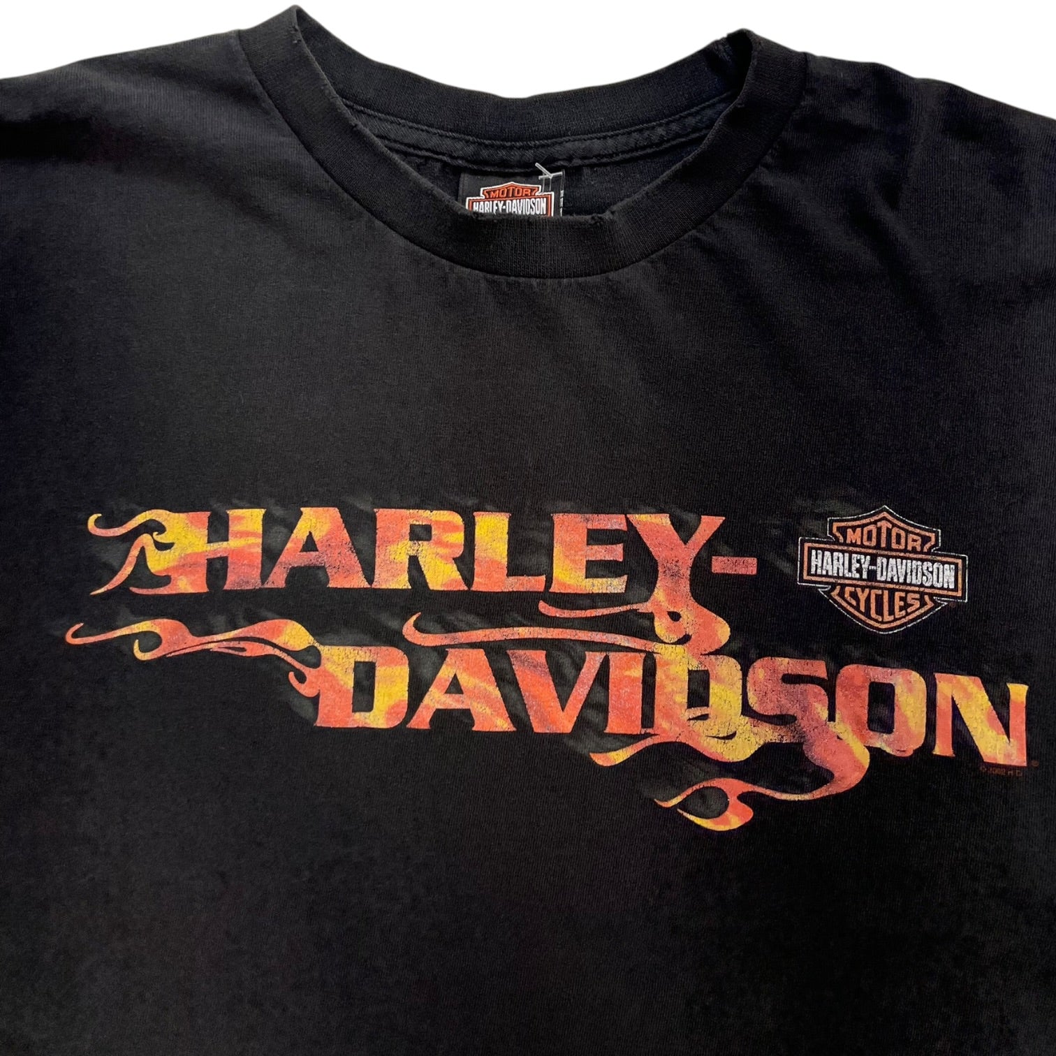 Vintage Harley Davidson Las Vegas, Nevada Long Sleeve T-Shirt Black