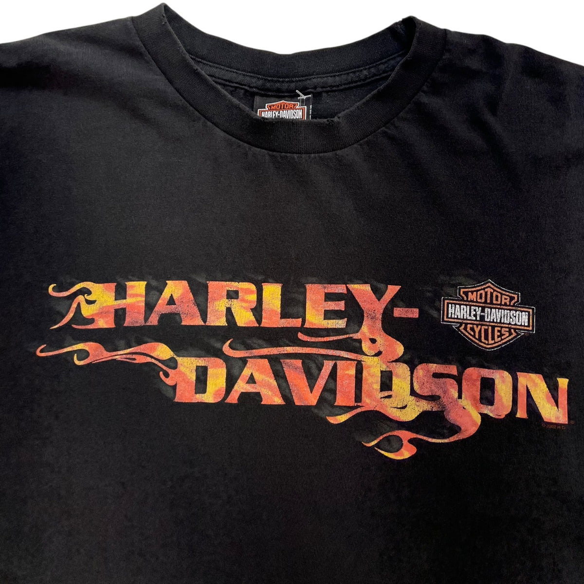 Vintage Harley Davidson Las Vegas, Nevada Long Sleeve T-Shirt Black