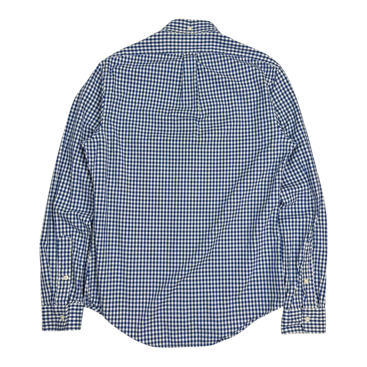Vintage Polo Ralph Lauren Button Up Shirt Plaid Blue/White