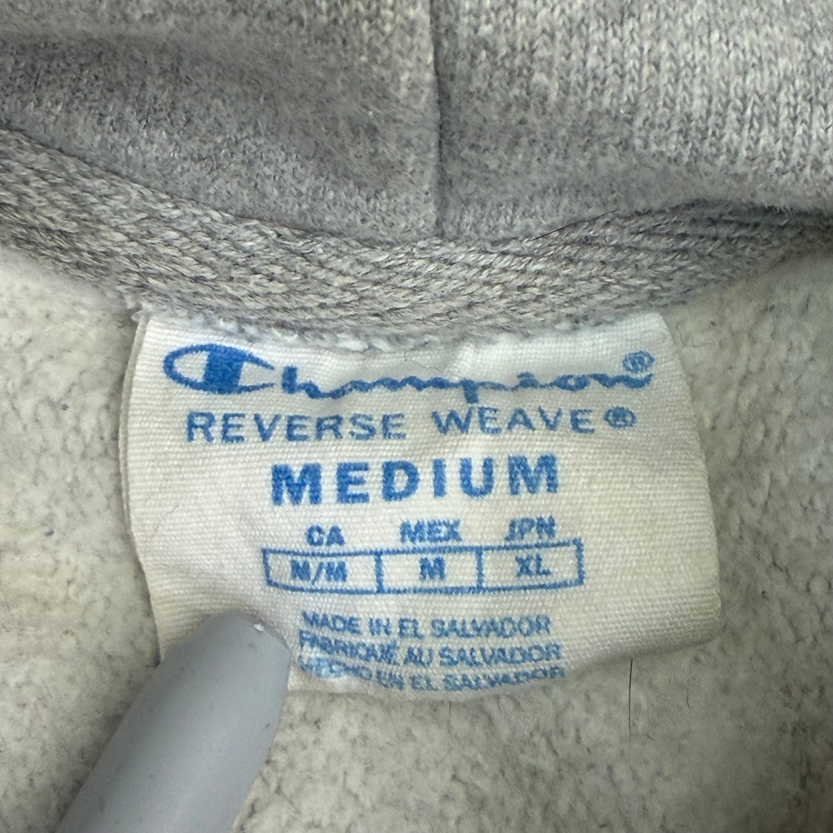 Champion X MoMA Reverse Weave Hoodie Oxford Gray