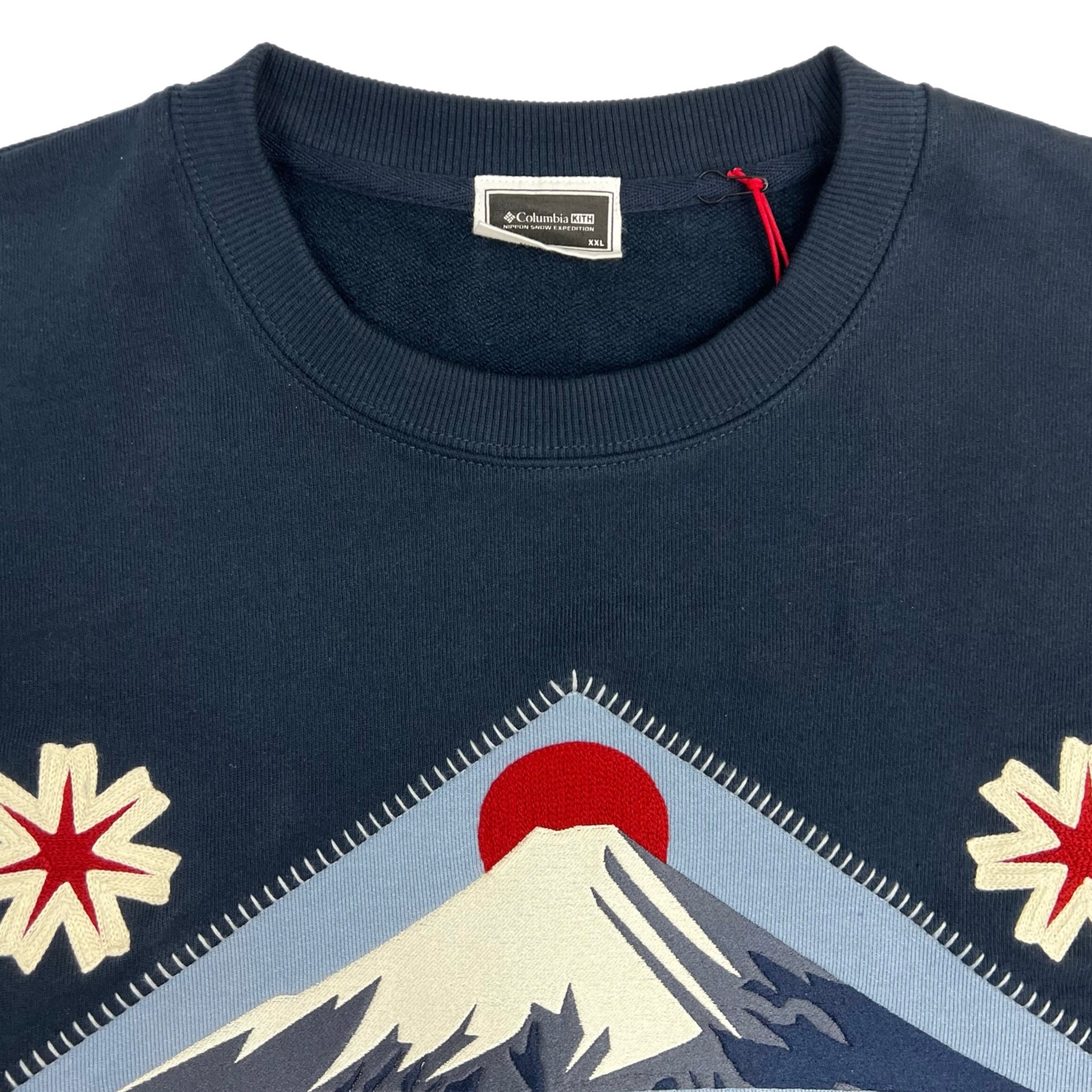 Kith x Columbia Patch Crewneck Navy