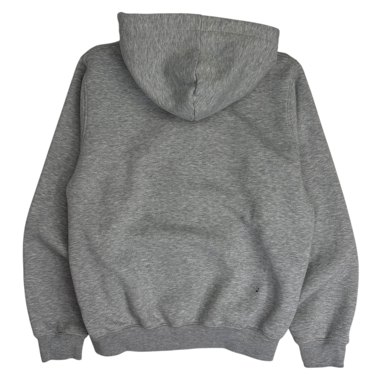 Vintage Nike Mini Swoosh Zip Up Hoodie Grey