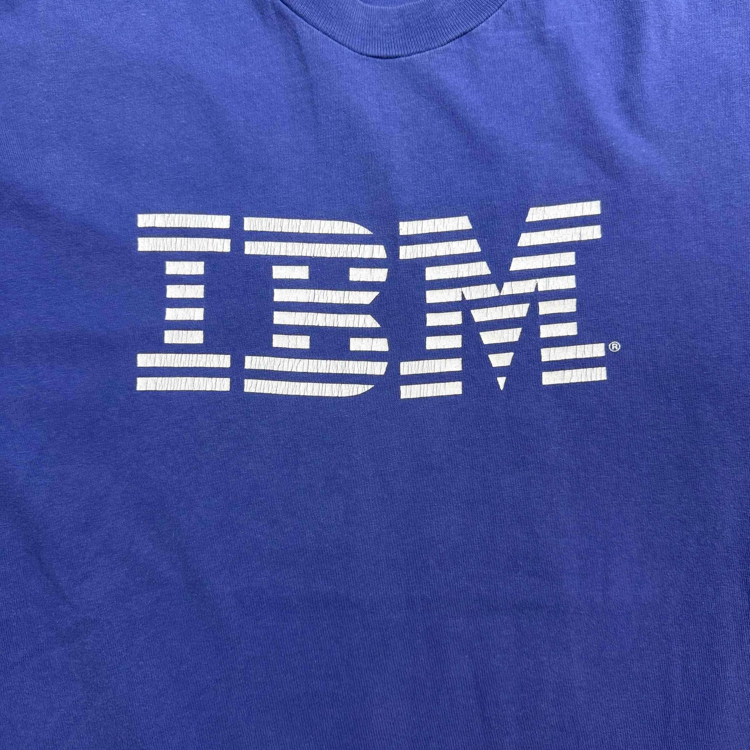 Vintage IBM Tee Blue