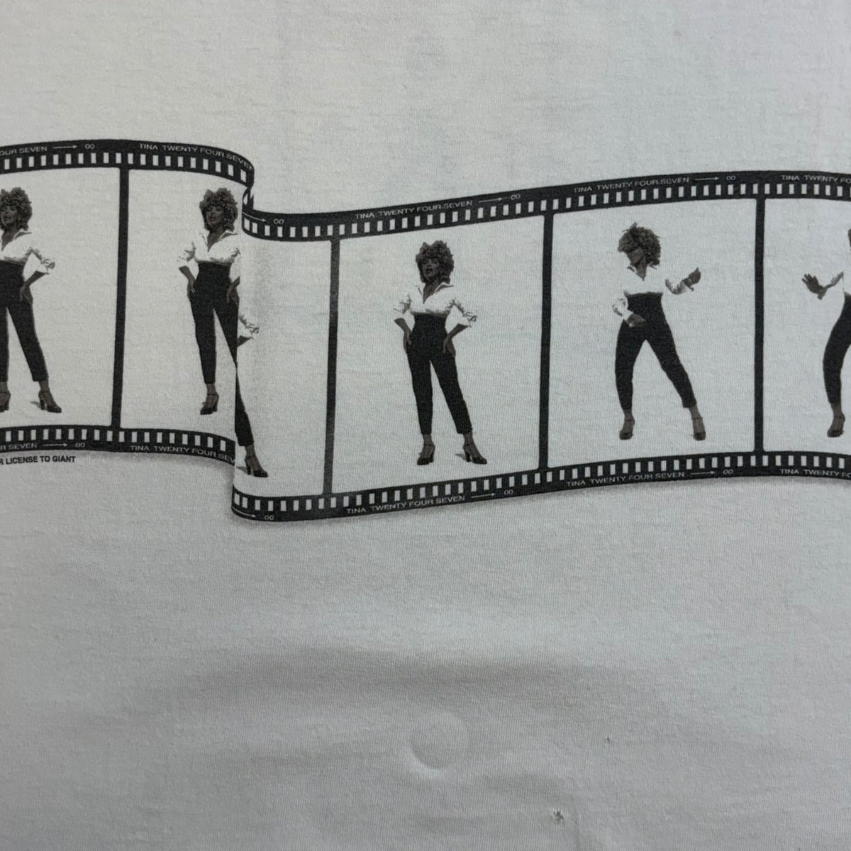 Vintage 1999 Tina Turner "Twenty Four Seven" Tour T-Shirt White
