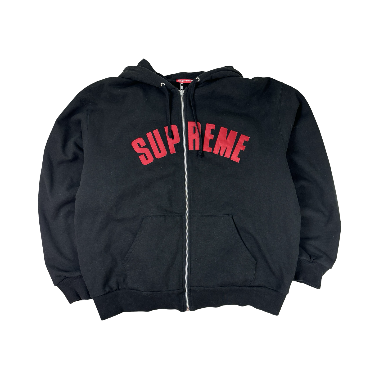 Supreme Arc Thermal Lined Zip-Up Hoodie Black