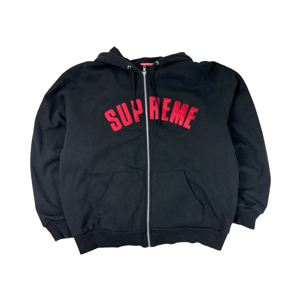 Supreme Arc Thermal Lined Zip-Up Hoodie Black