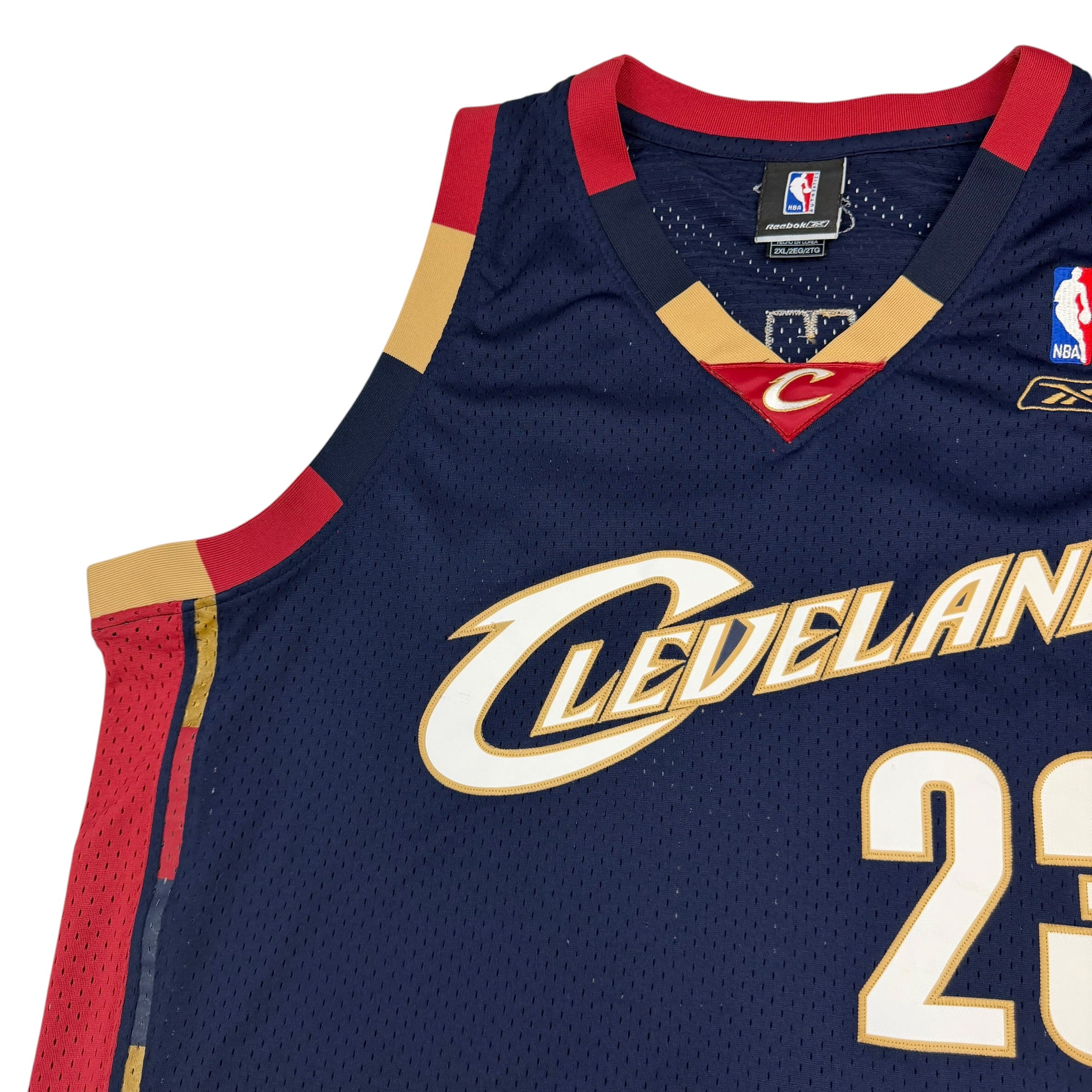 Vintage Reebok LeBron James Cleveland Cavaliers Alternate Jersey Navy/Red