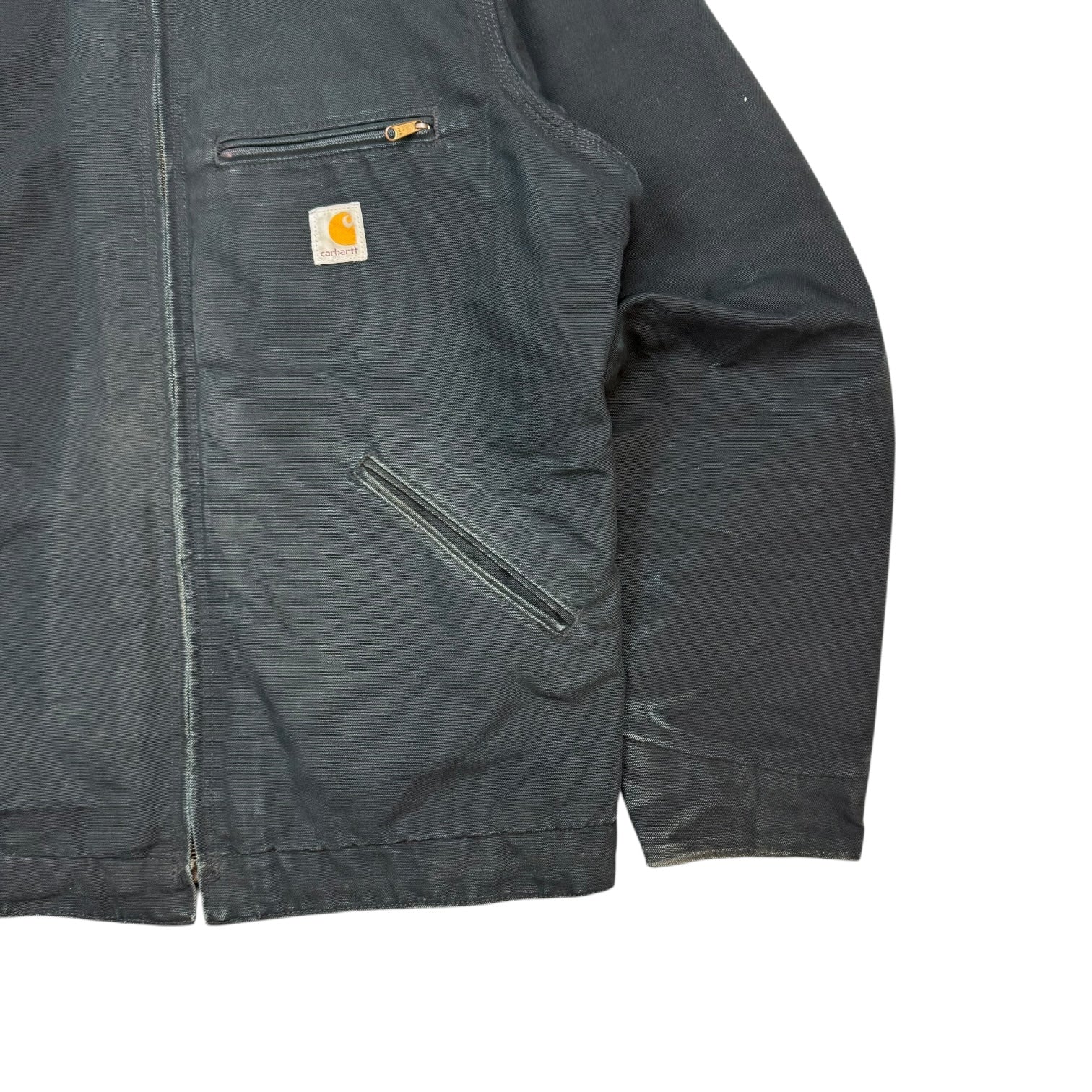 Vintage Carhartt Detroit Blanket Lined Jacket Black
