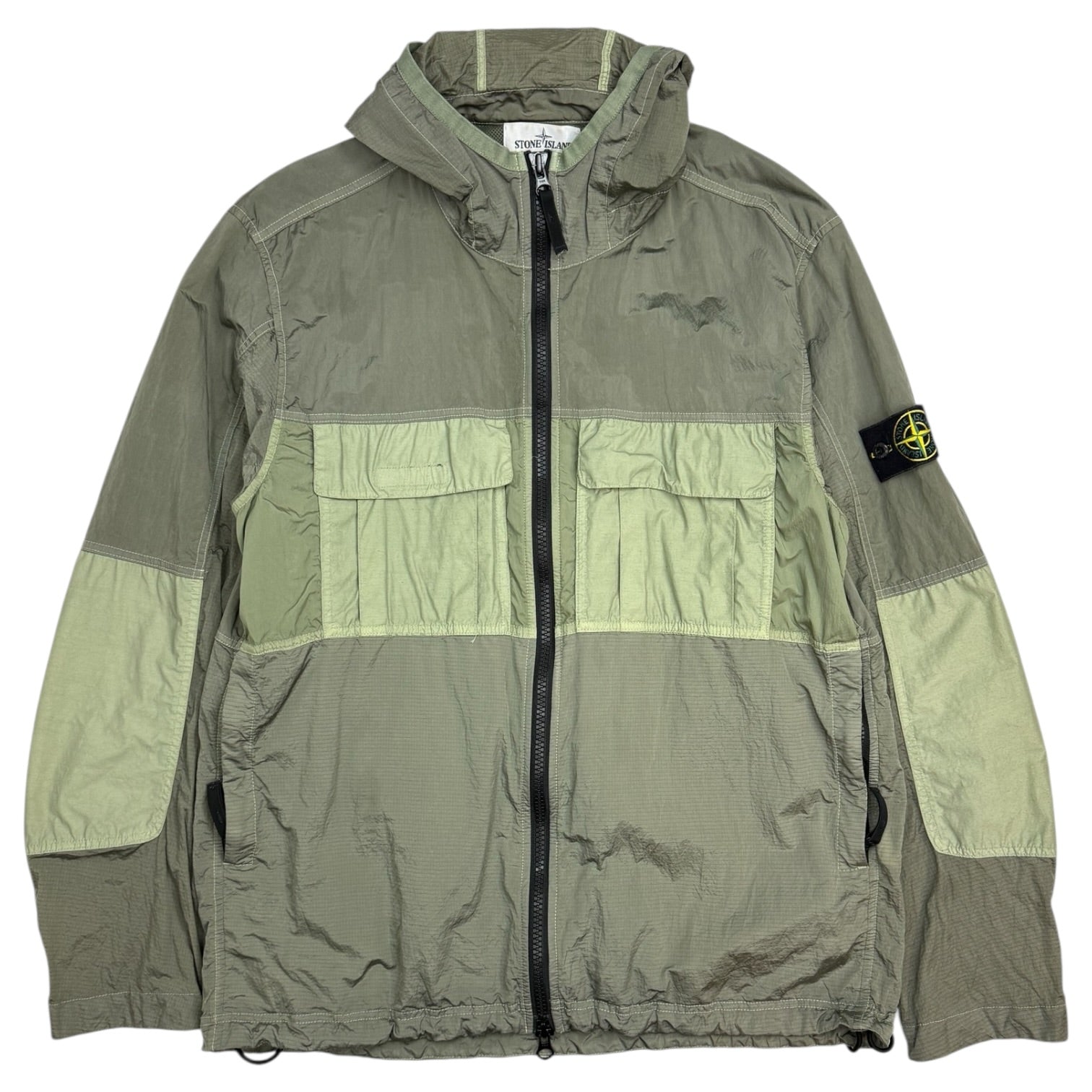Stone Island Nylon Metal Watro Ripstop Jacket Green