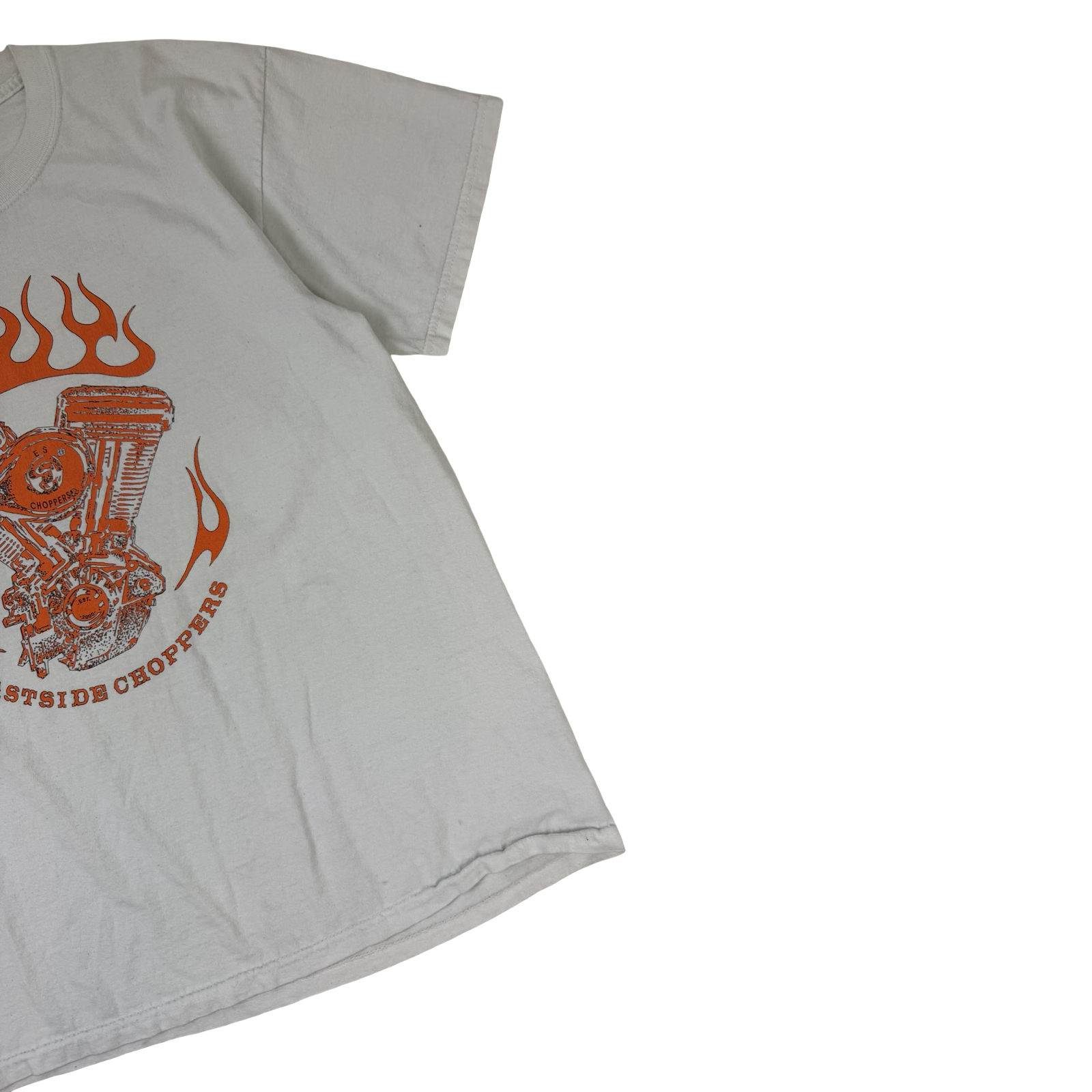 Vintage Eastside Choppers T-Shirt White