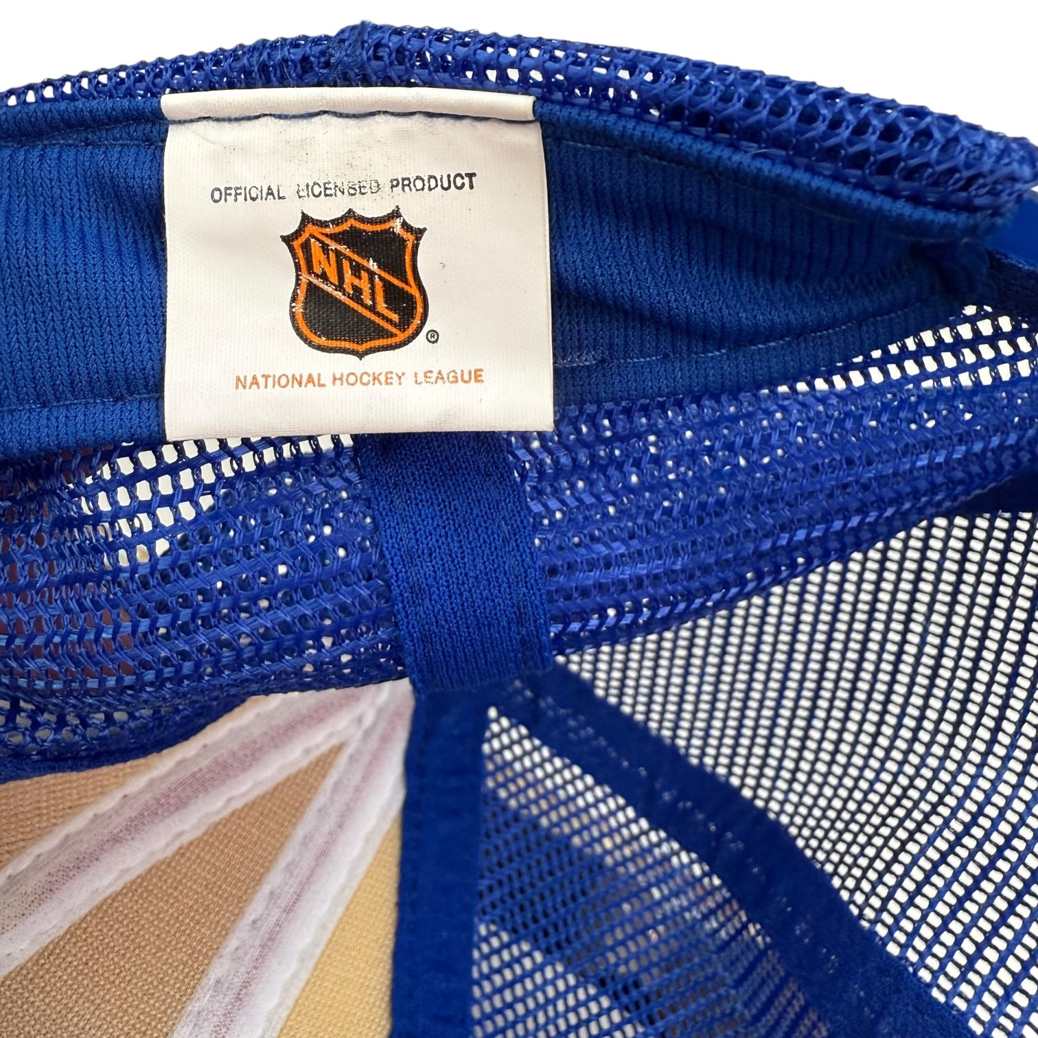 Vintage Montreal Canadiens Mesh Trucker Hat Red/Blue