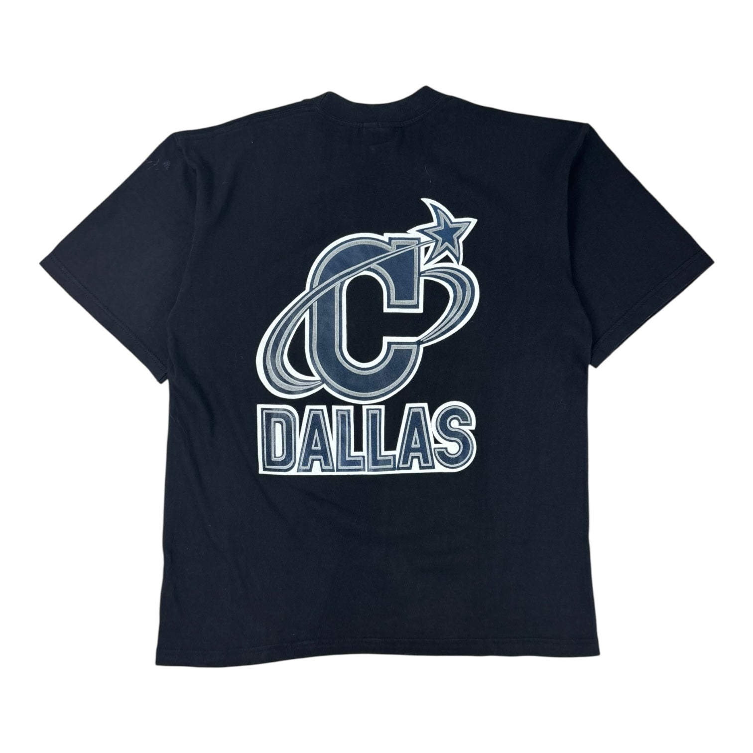 Vintage Dallas Cowboys Outer Space T-Shirt Black